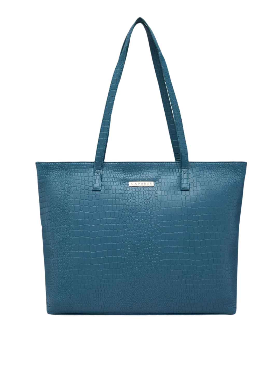 Caprese Oprah Large Teal Tote Bag