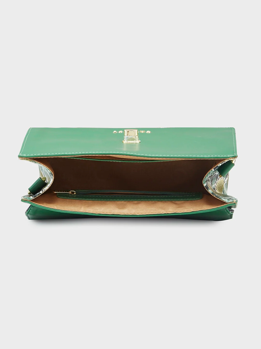Caprese Oriana Medium Dark Green Sling Bag - Image 9
