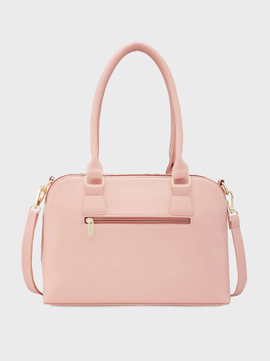 Caprese Oriana Medium Light Pink Satchel Bag - Image 3