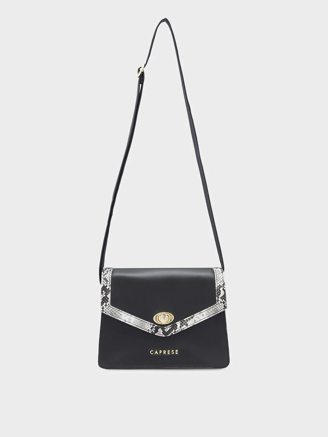 Caprese Oriana Small Black Sling Bag - Image 13