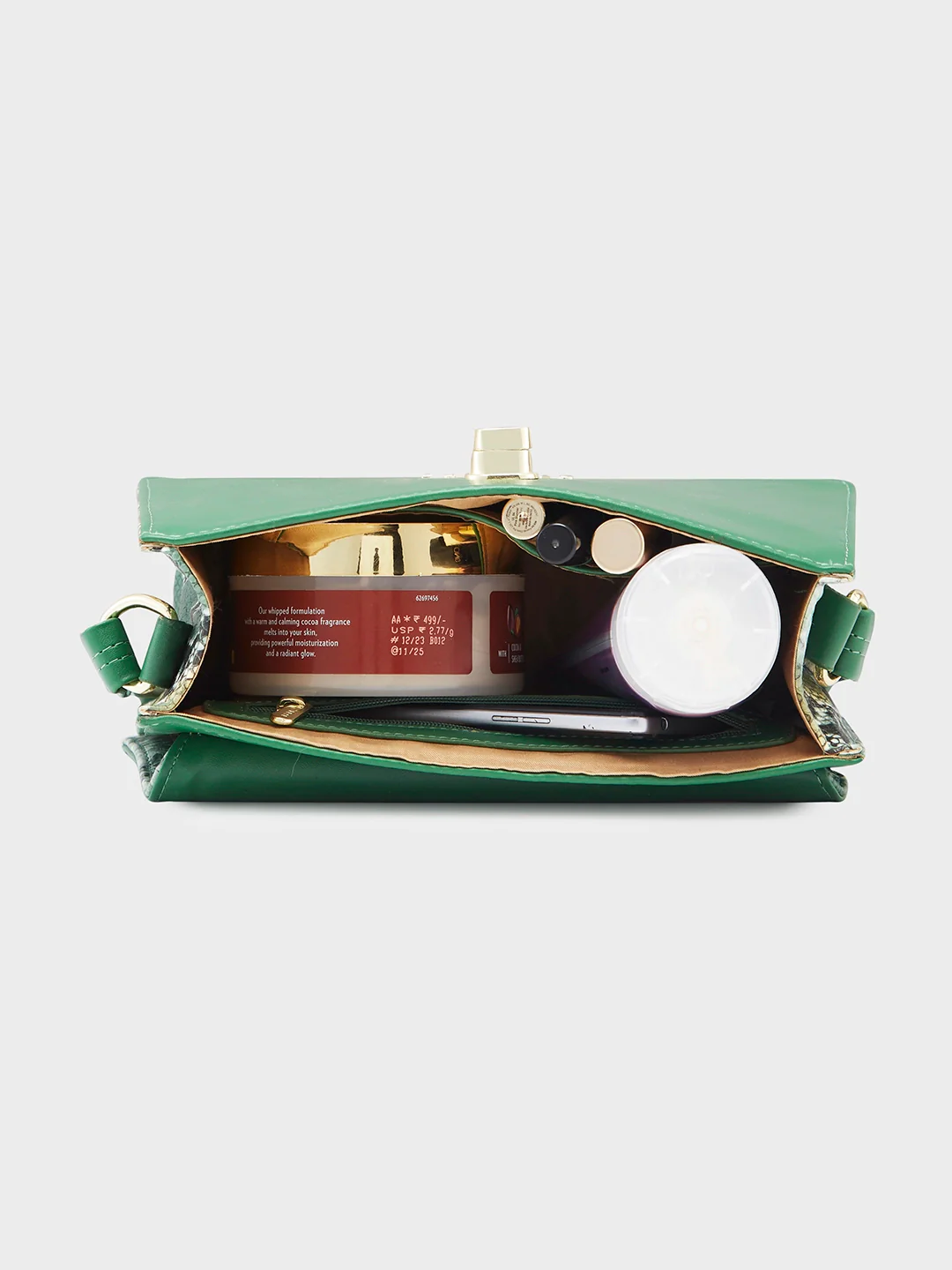 Caprese Oriana Small Dark Green Sling Bag - Image 8