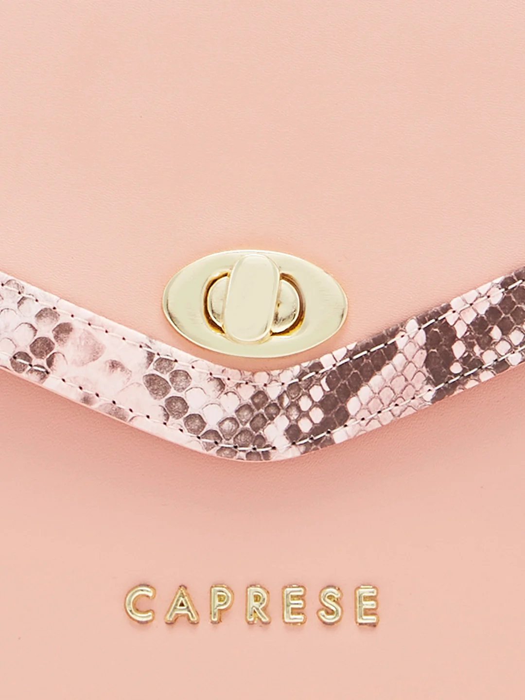 Caprese Oriana Small Light Pink Sling Bag - Image 10