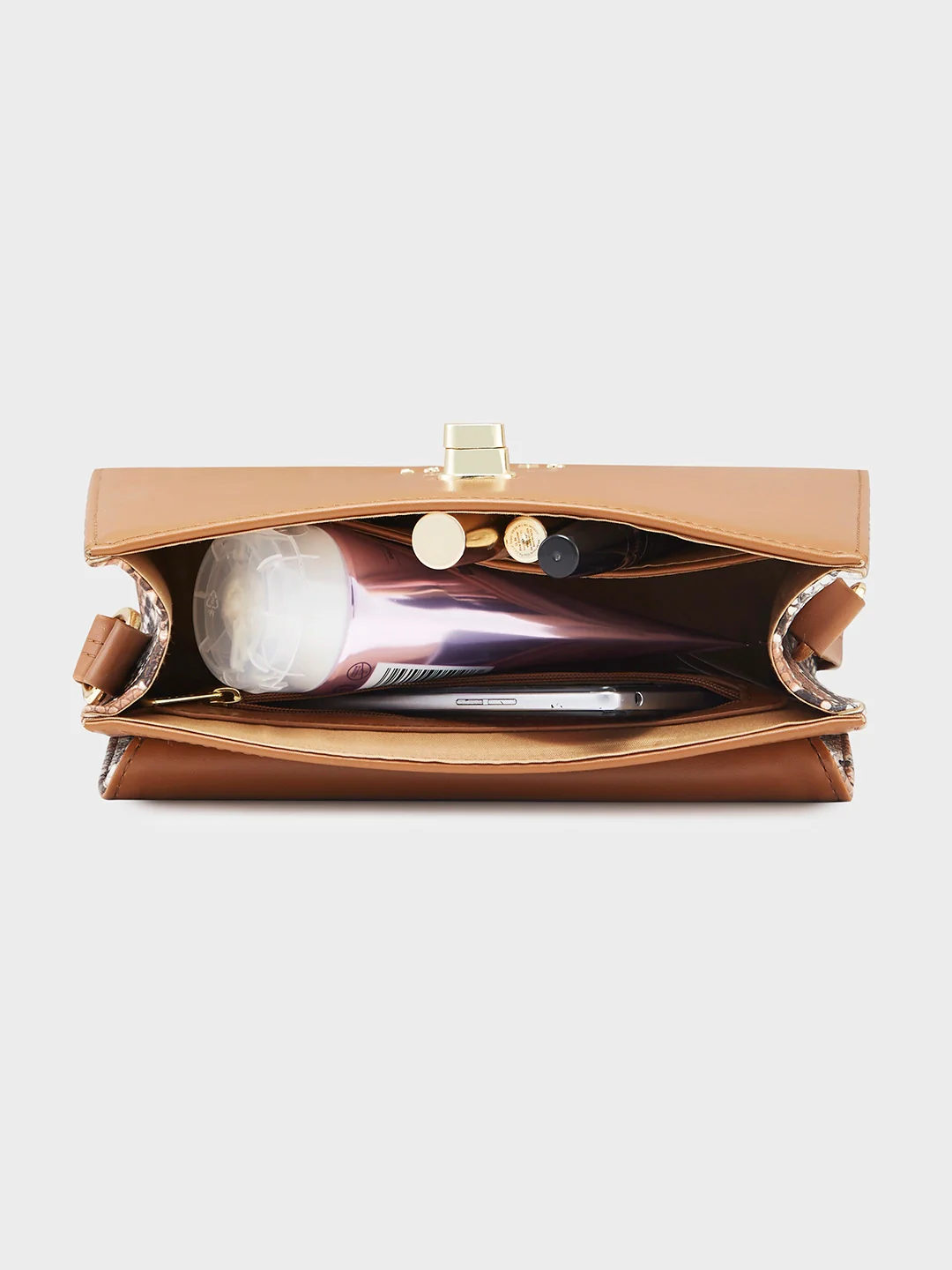 Caprese Oriana Small Tan Sling Bag - Image 8