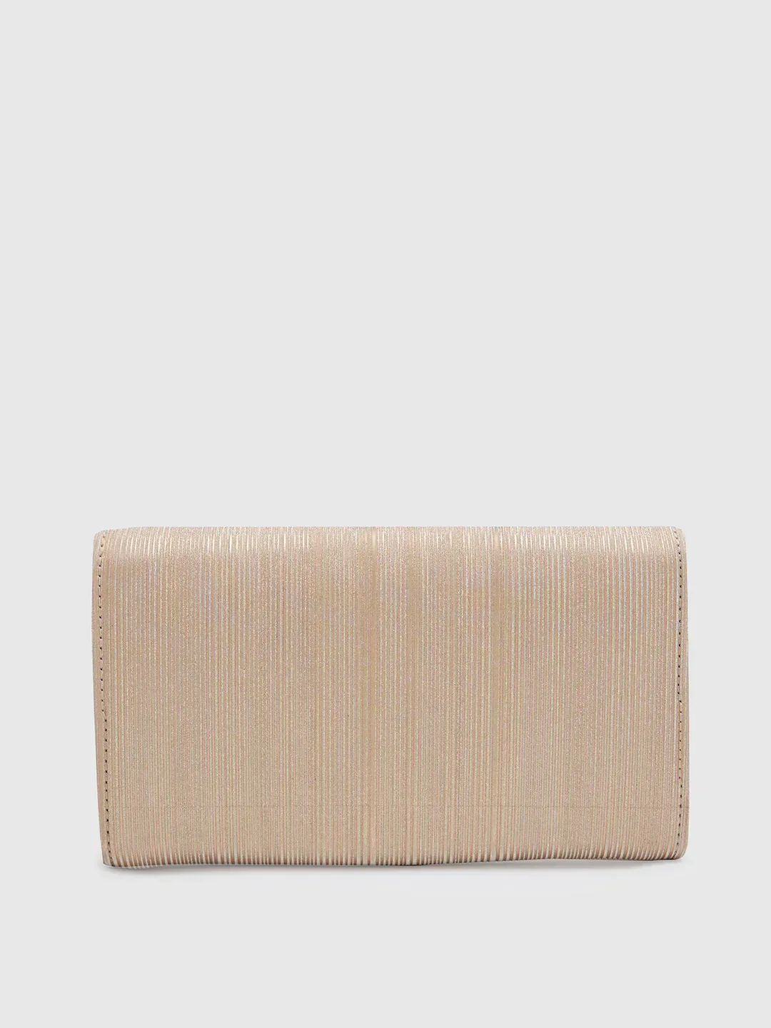 Caprese Party Bluma Medium Gold Clutch - Image 5