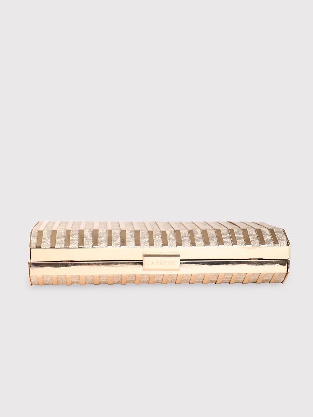Caprese Party Carly Small Beige Clutch - Image 7