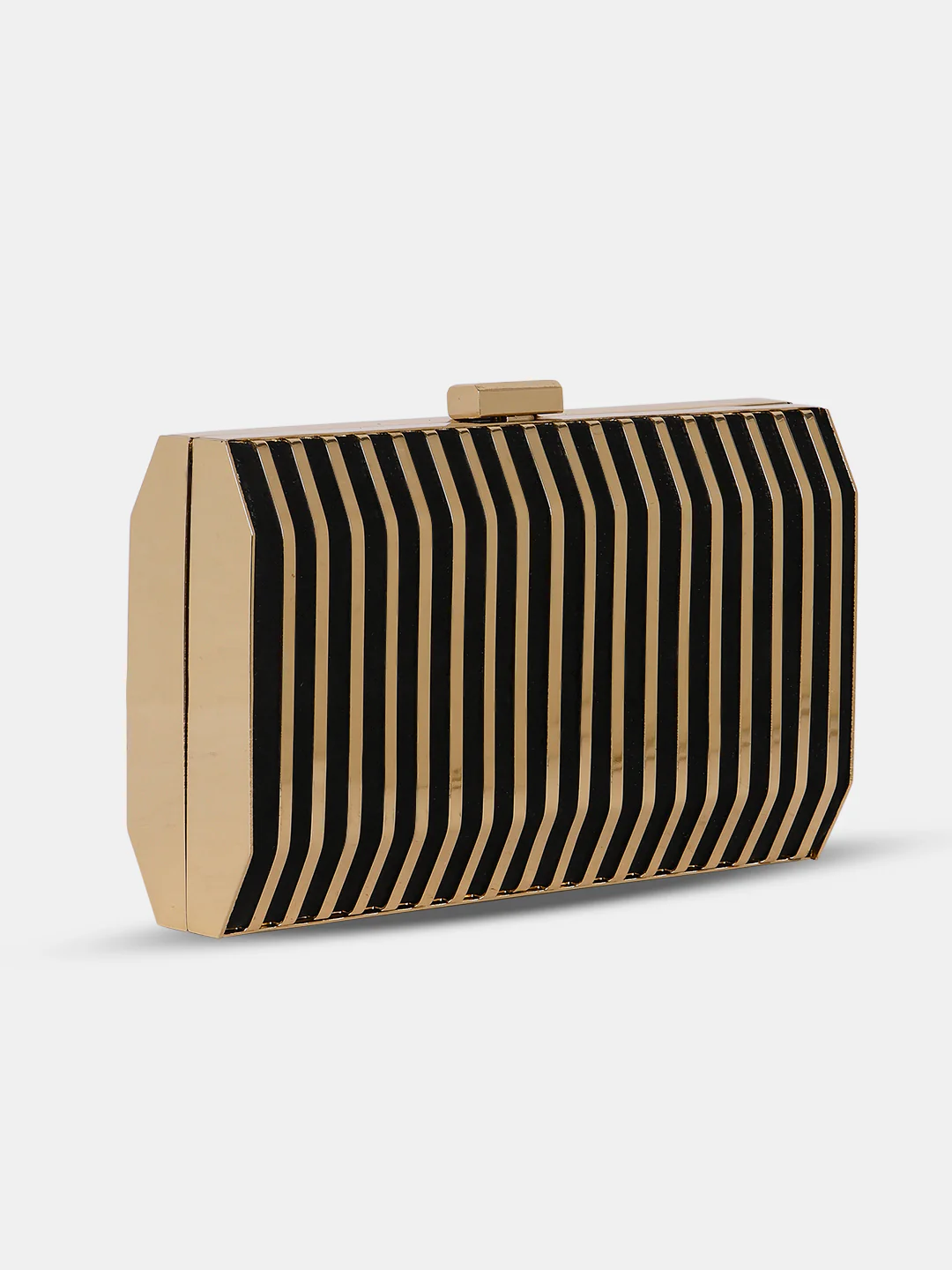 Caprese Party Carly Small Black Clutch - Image 4