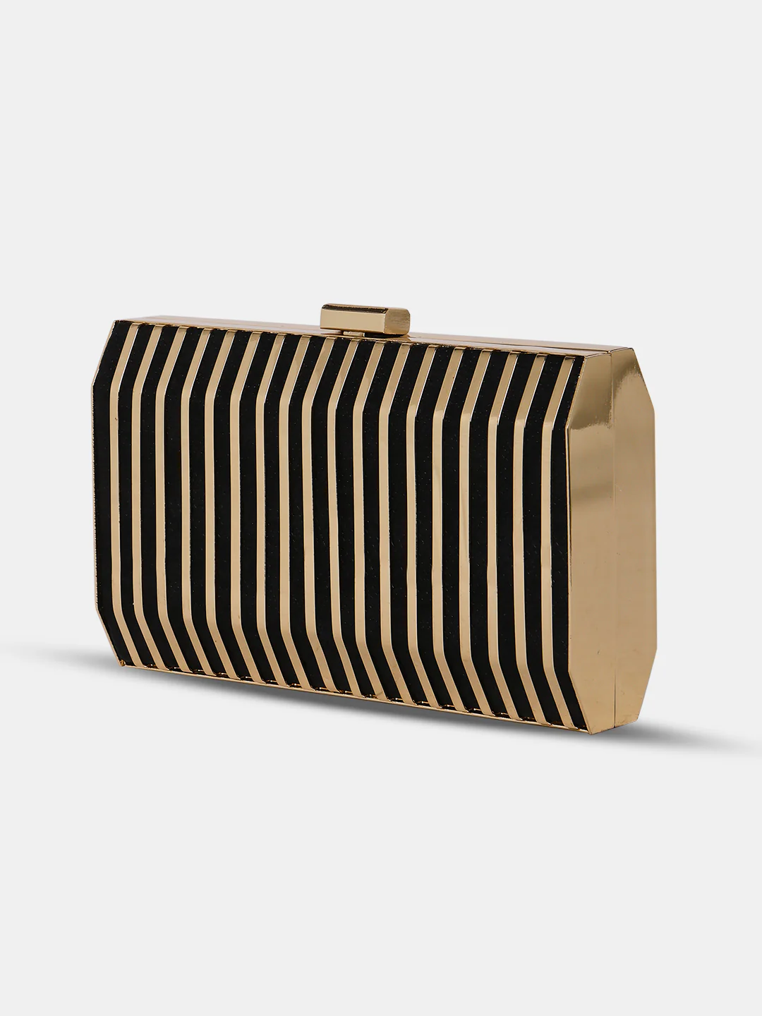 Caprese Party Carly Small Black Clutch - Image 5