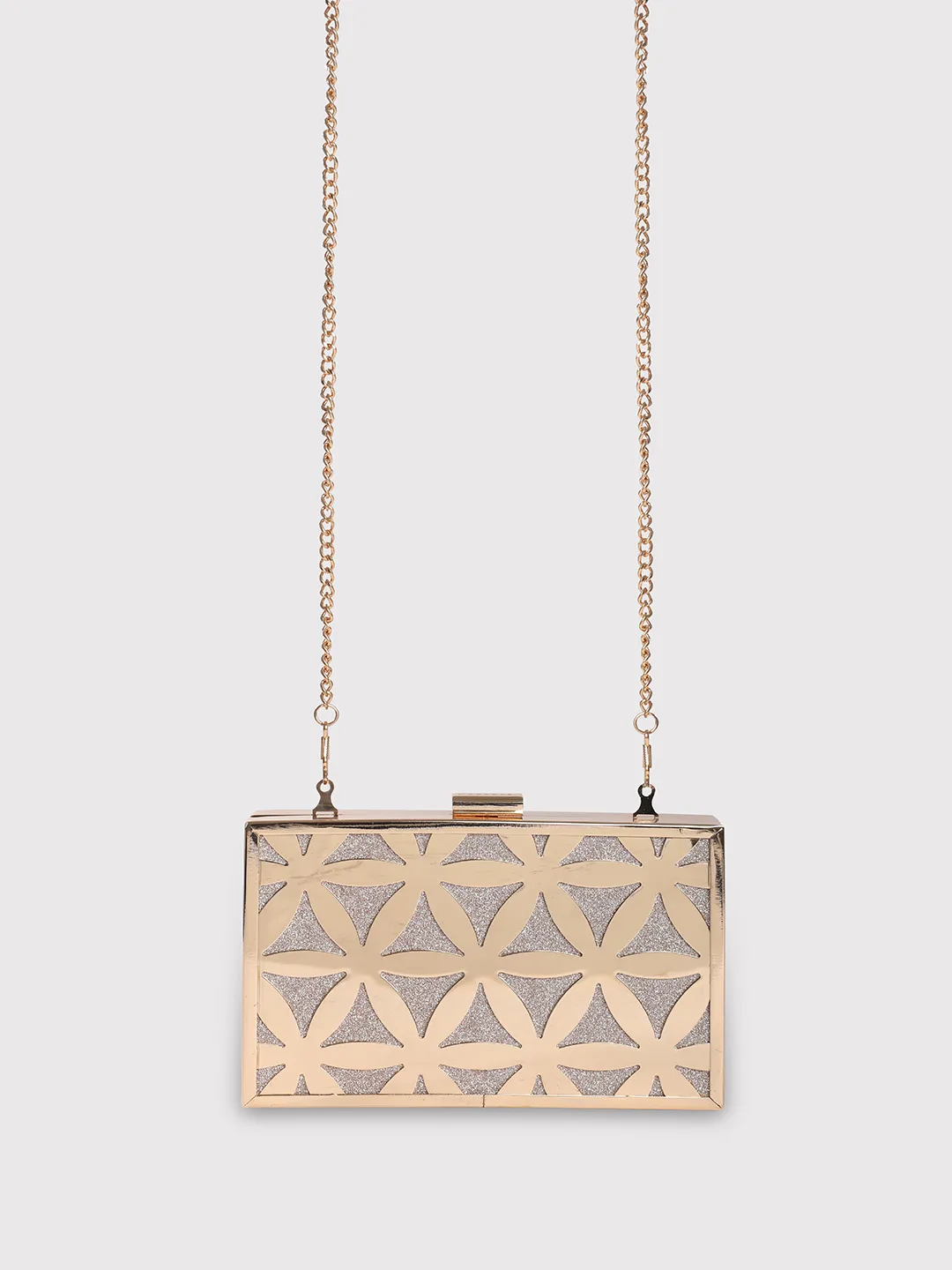 Caprese Party Junie Small Gold Clutch - Image 3