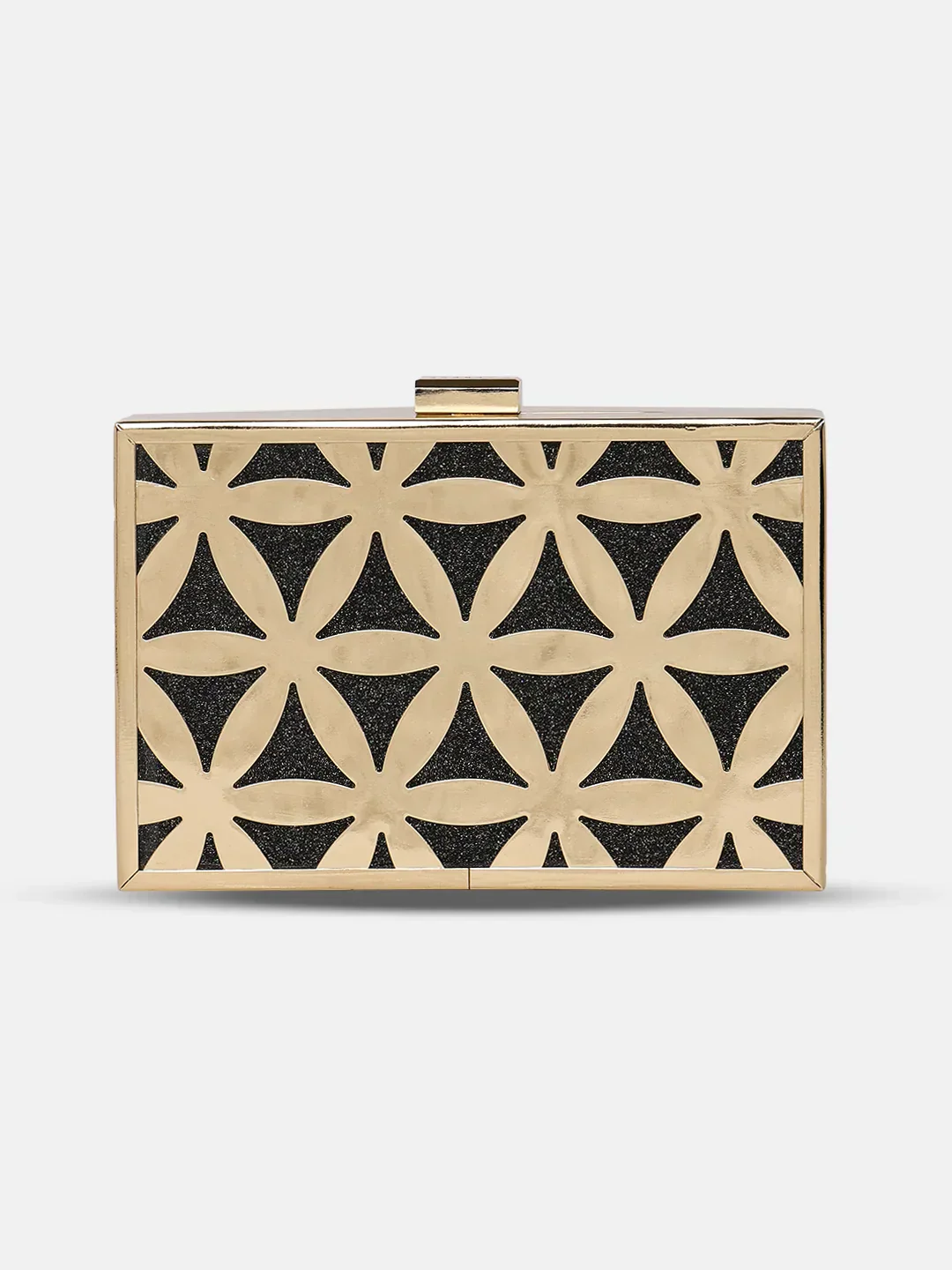 Caprese Party Junie Small Pewter Clutch - Image 6