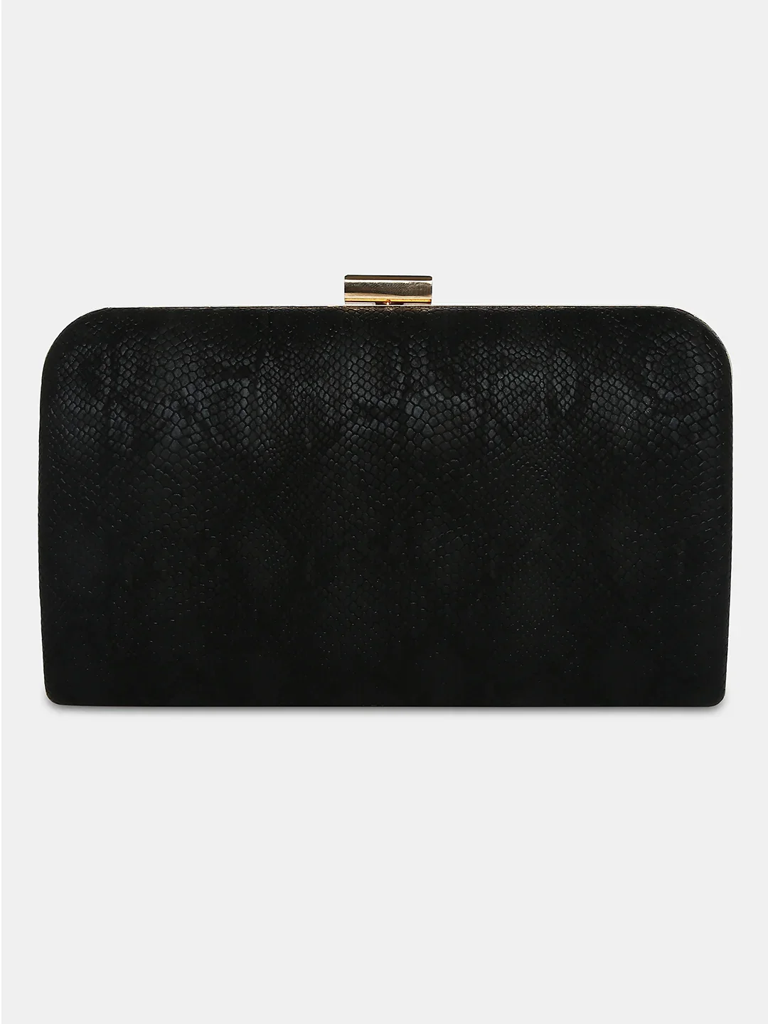 Caprese Party Teirra Medium Black Clutch - Image 6