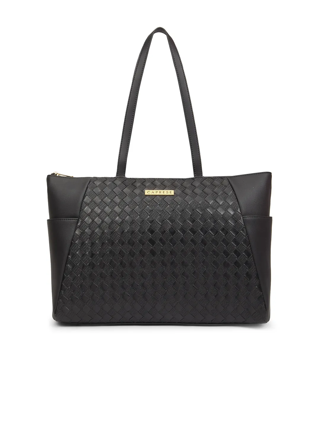 Caprese Patricia Large Black Laptop Bag