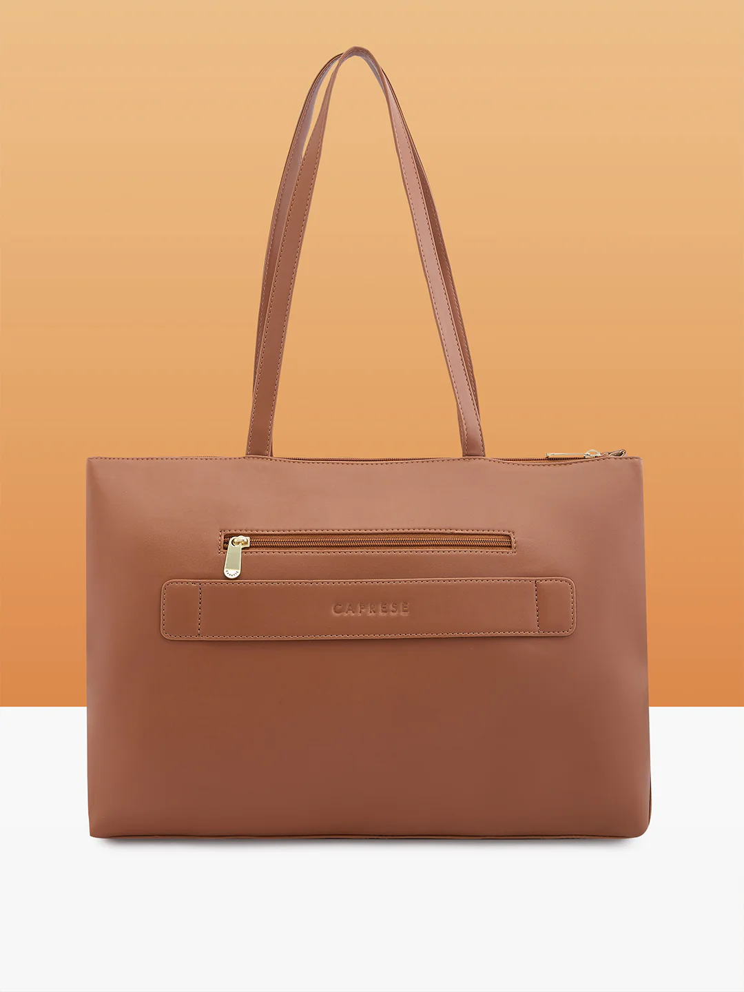 Caprese Pattie Large Tan Tote Bag - Image 3