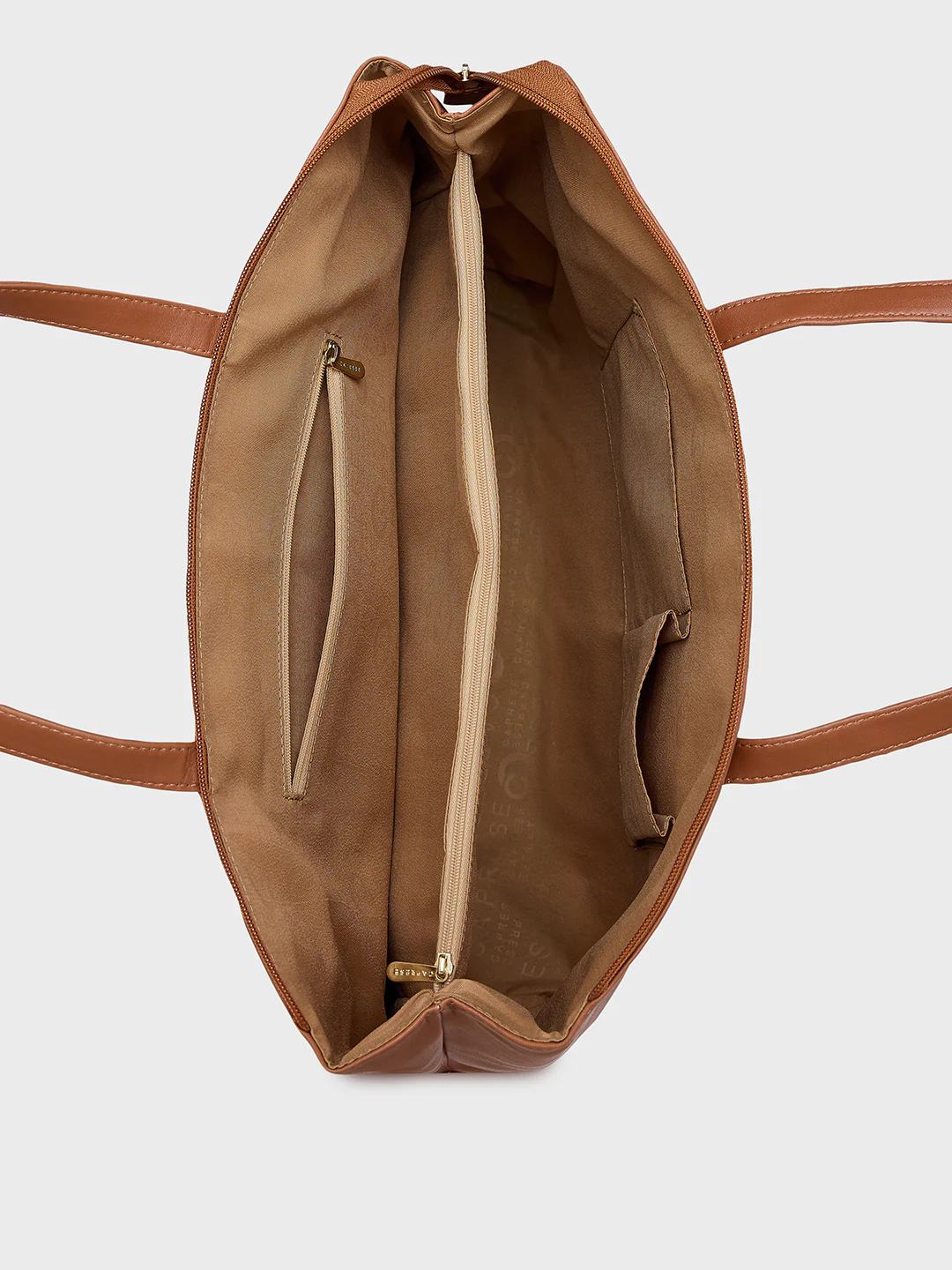 Caprese Pattie Large Tan Tote Bag - Image 6