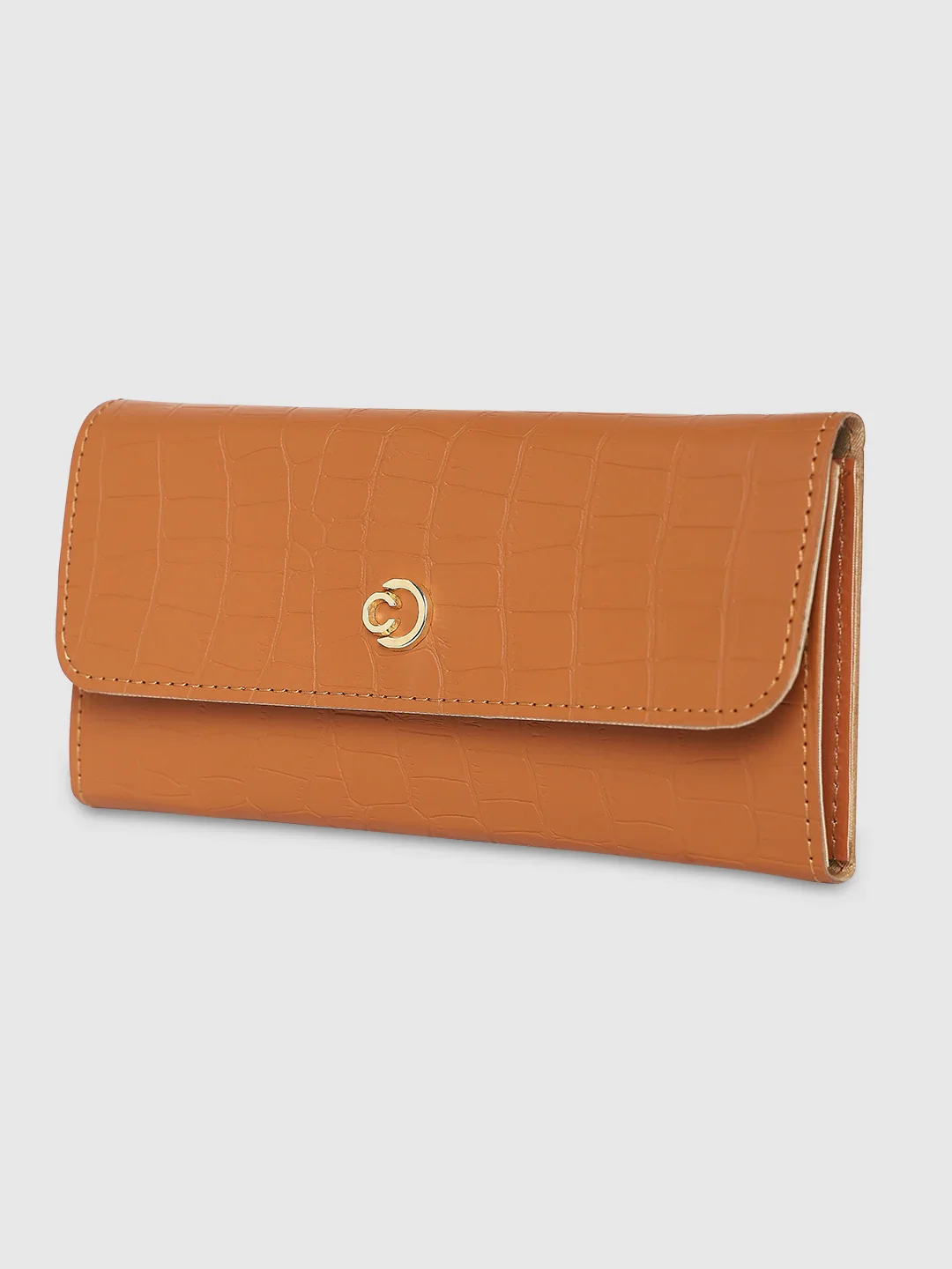 Caprese Paula Medium Tan Wallet - Image 7
