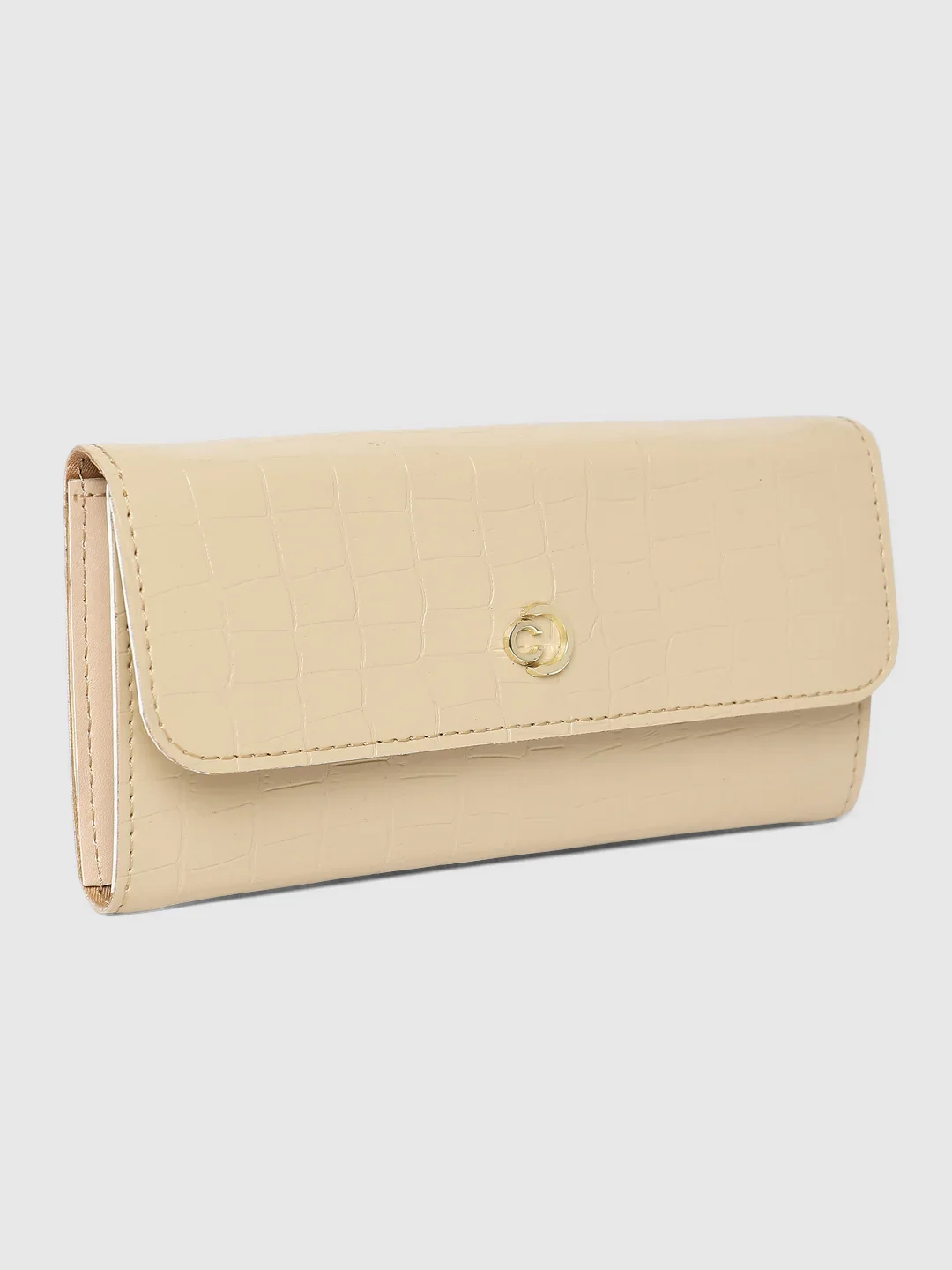 Caprese Paula Medium Beige Wallet - Image 6