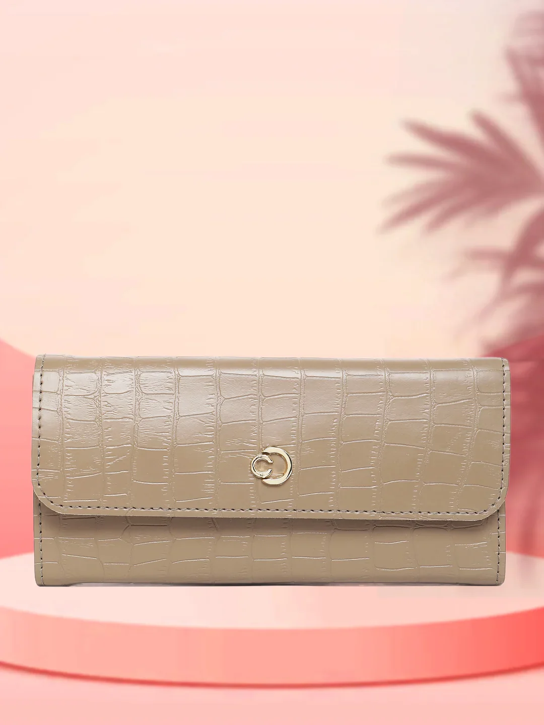 Caprese Paula Medium Taupe Wallet - Image 2