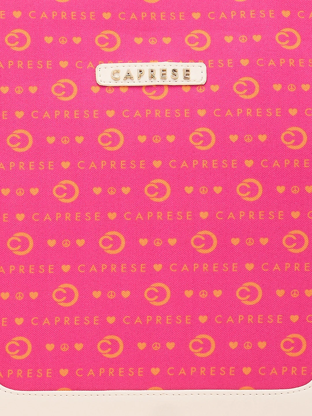 Caprese Peace Large Pink Yarrow Tote Bag - Image 10