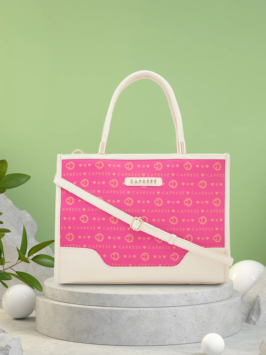 Caprese Peace Medium Yarrow Tote Bag