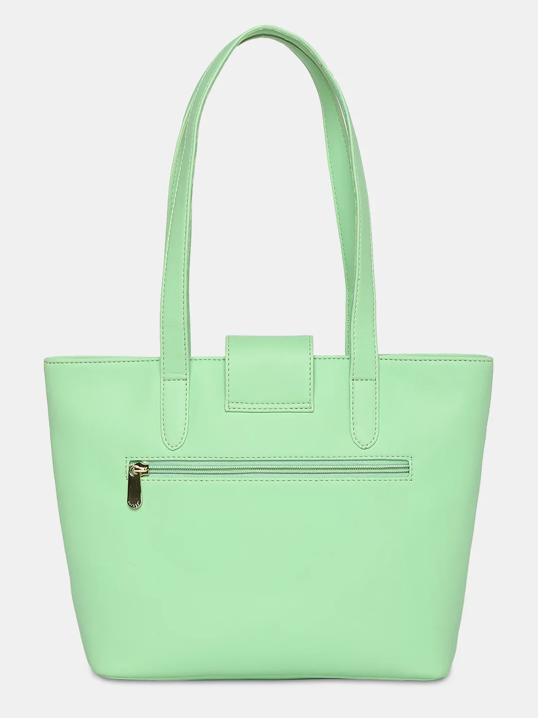Caprese Pensa Small Green Ash Tote Bag - Image 5