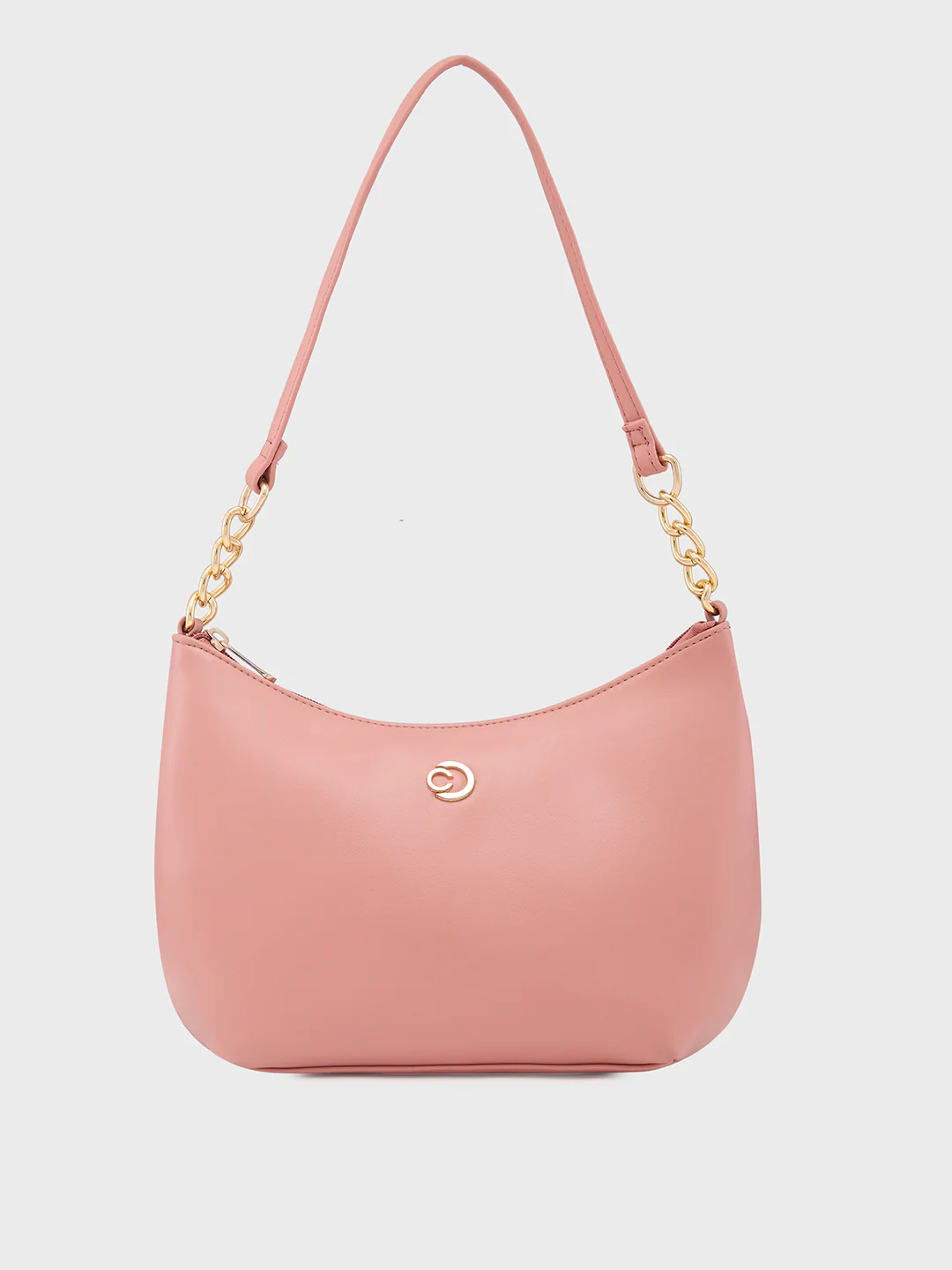 Caprese Perline Medium Blush Baguatte Bag - Image 3