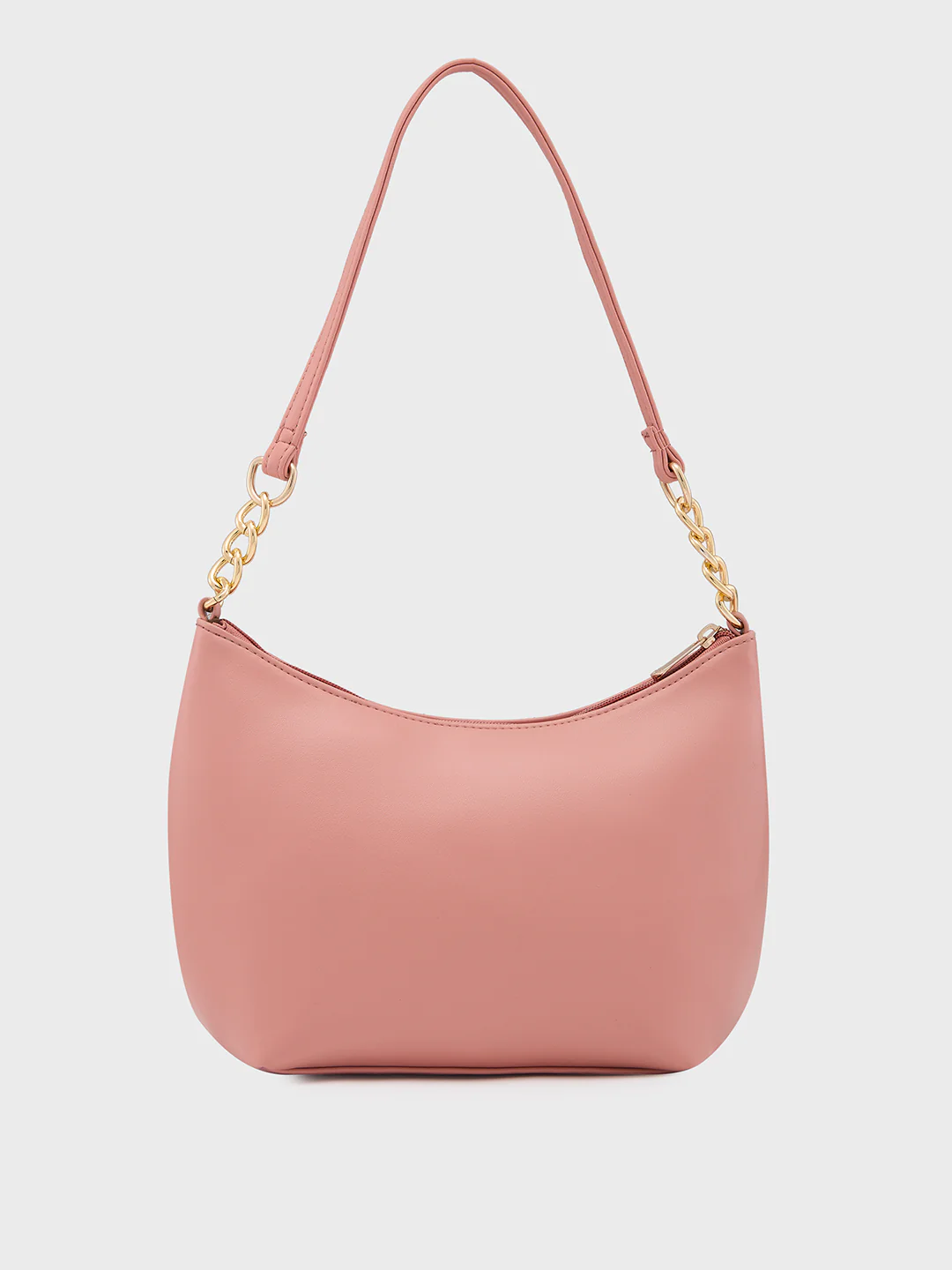Caprese Perline Medium Blush Baguatte Bag - Image 4