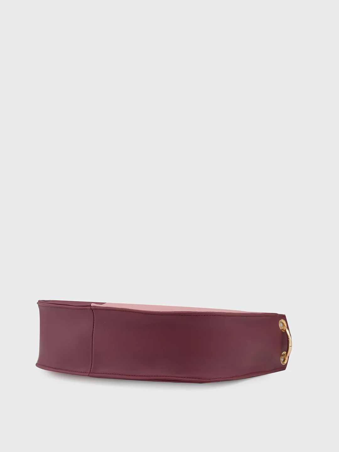 Caprese Perline Small Burgundy Hobo Bag - Image 6