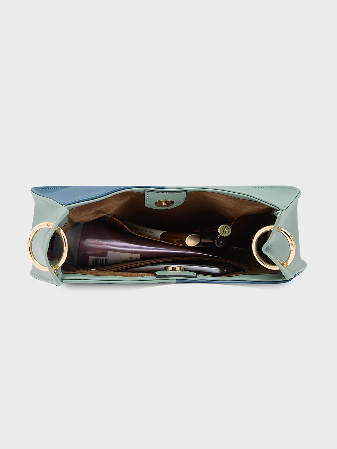 Caprese Perline Small Mint Hobo Bag - Image 10
