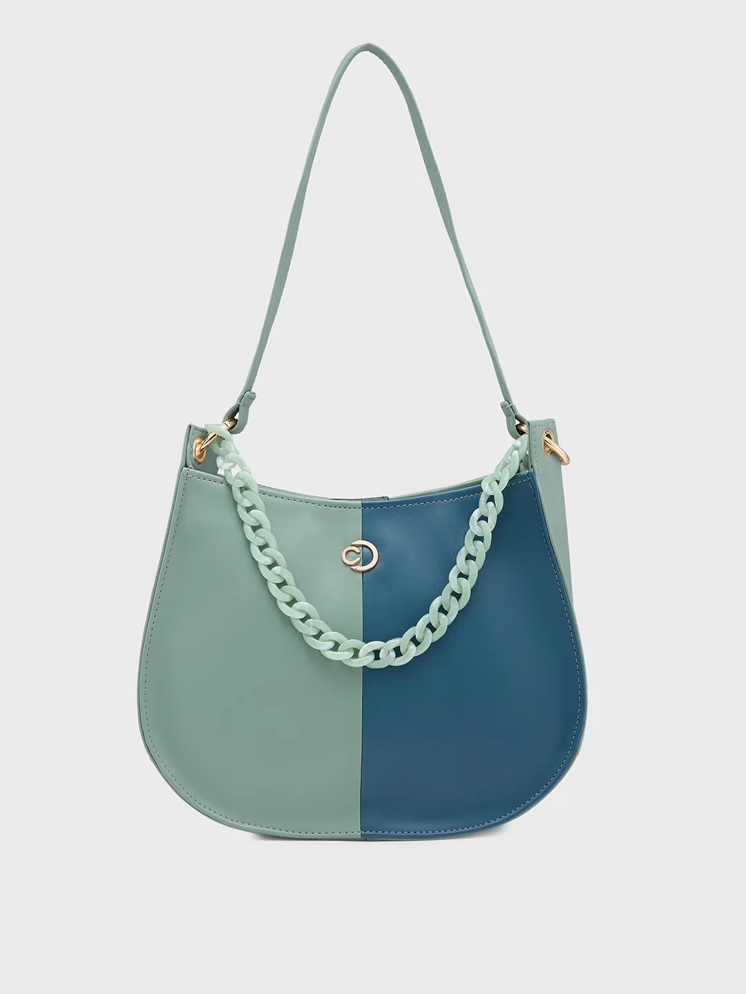 Caprese Perline Small Mint Hobo Bag - Image 3