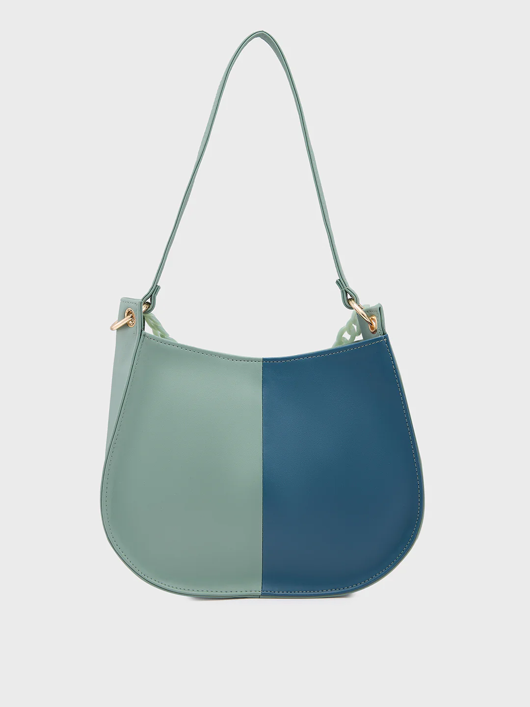 Caprese Perline Small Mint Hobo Bag - Image 4