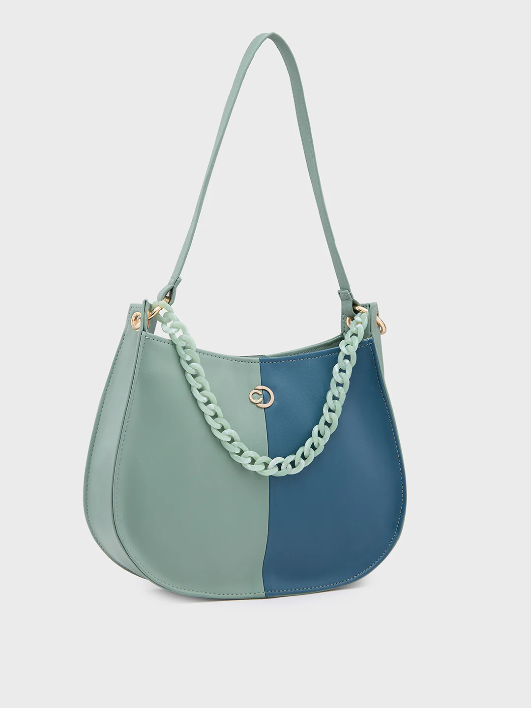 Caprese Perline Small Mint Hobo Bag - Image 5