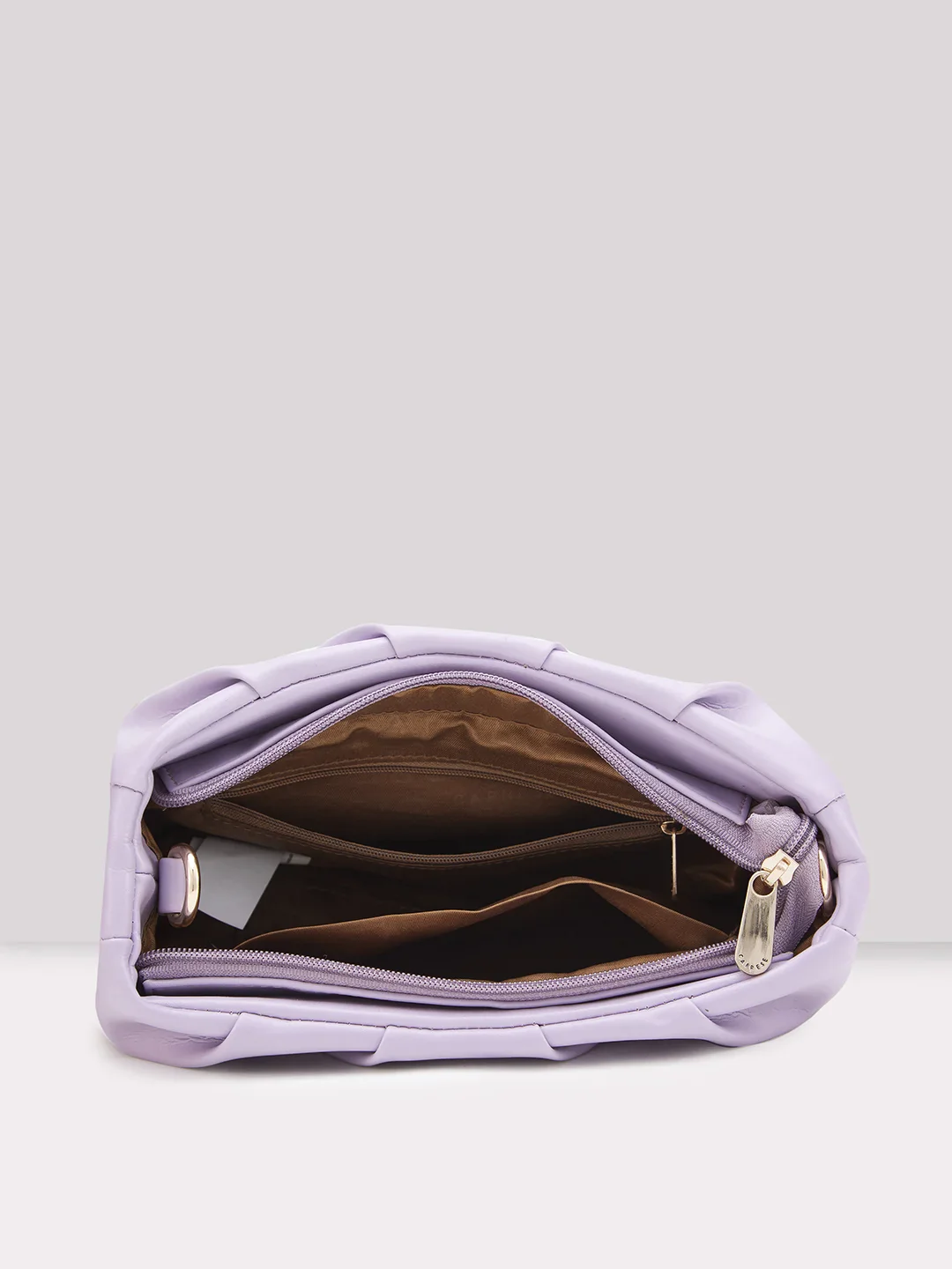 Caprese Pierre Medium Lilac Sling Bag - Image 8