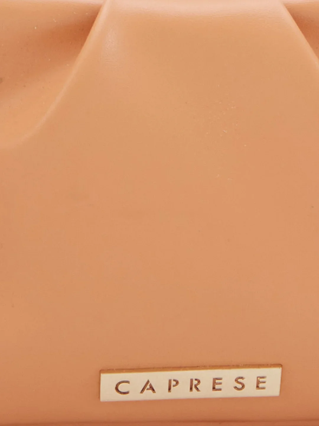 Caprese Pierre Medium Peach Sling Bag - Image 11