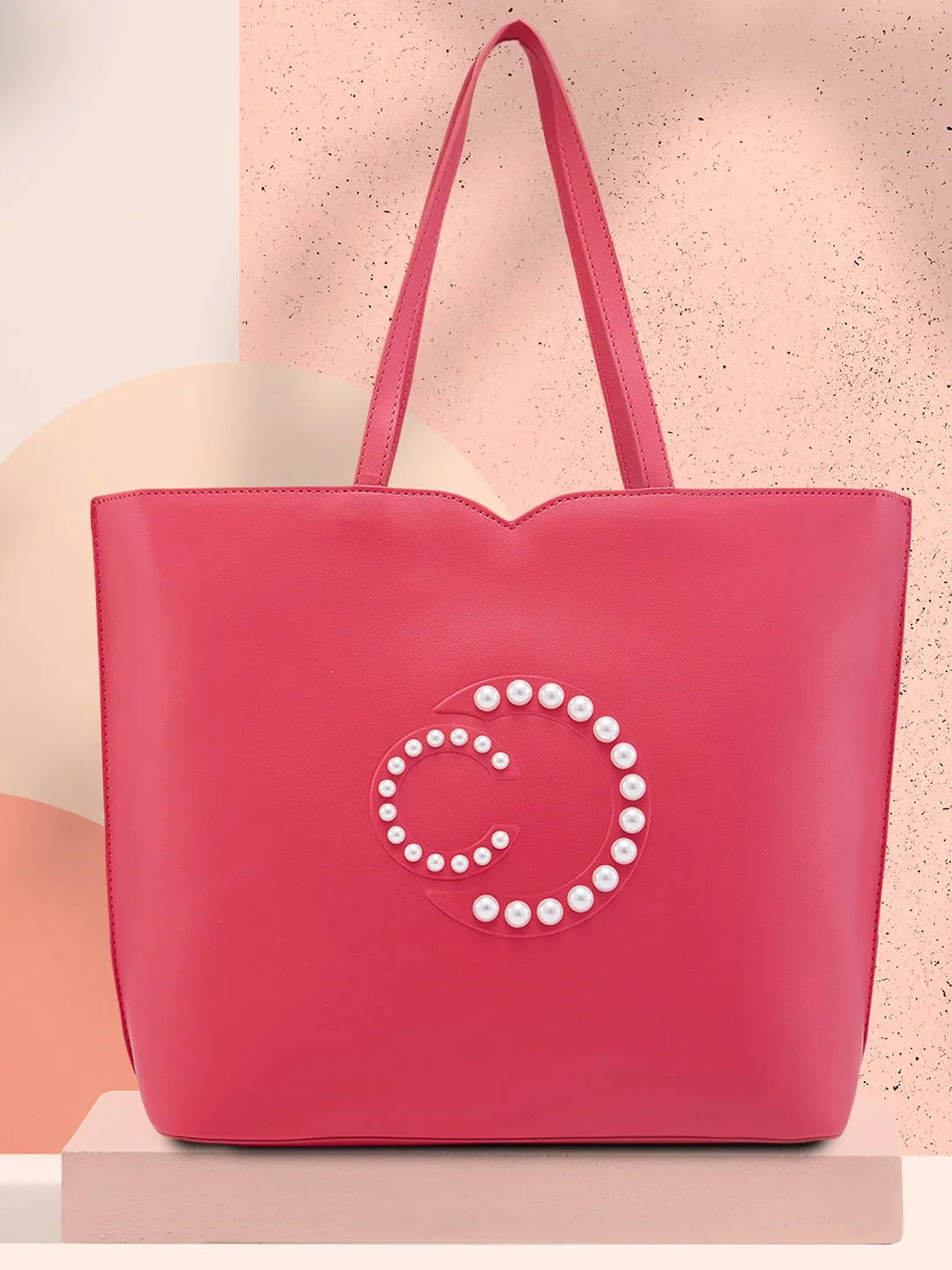 Caprese Pink Cloud Medium Pink Tote Bag - Image 2