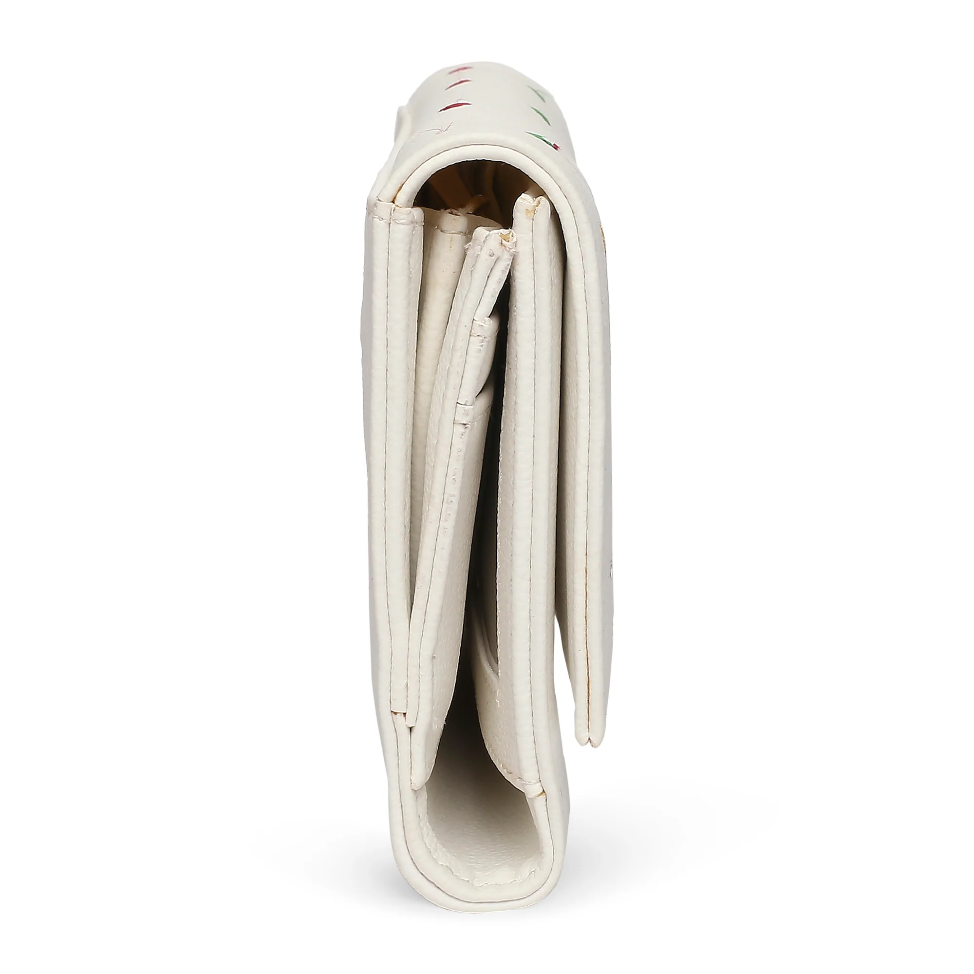Caprese Popsicle Small Cream Flap Wallet - Image 7