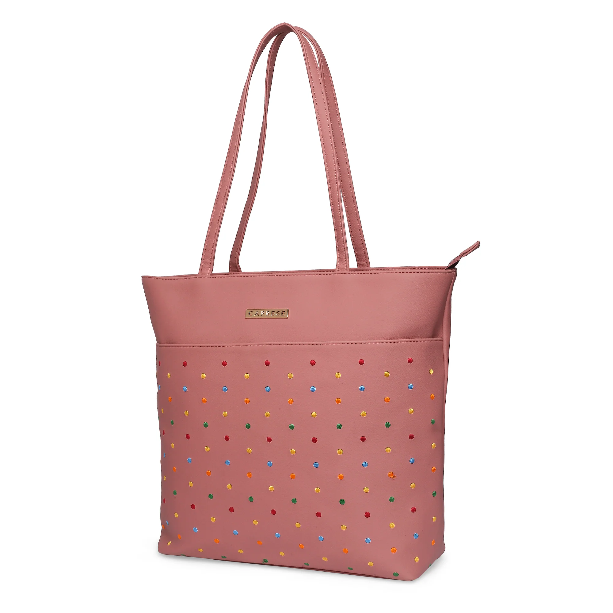 Caprese Popsicle Large Dusty Rose Tote Bag - Image 6