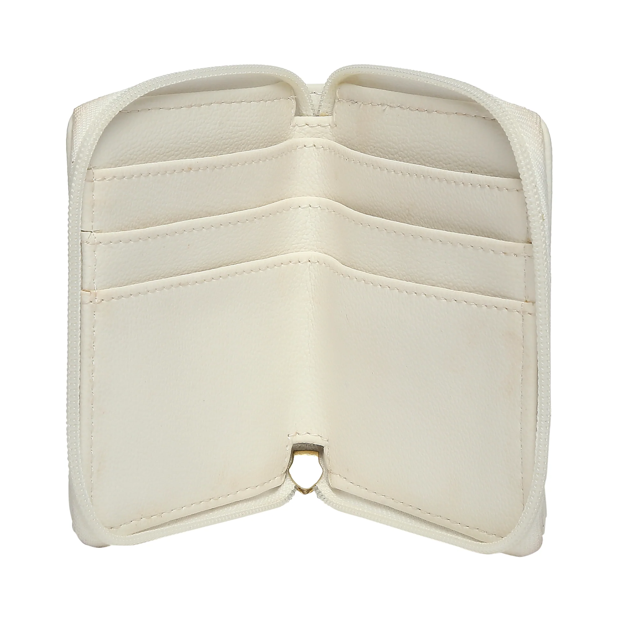 Caprese Popsicle Small Cream Zip Around Wallet - Image 11