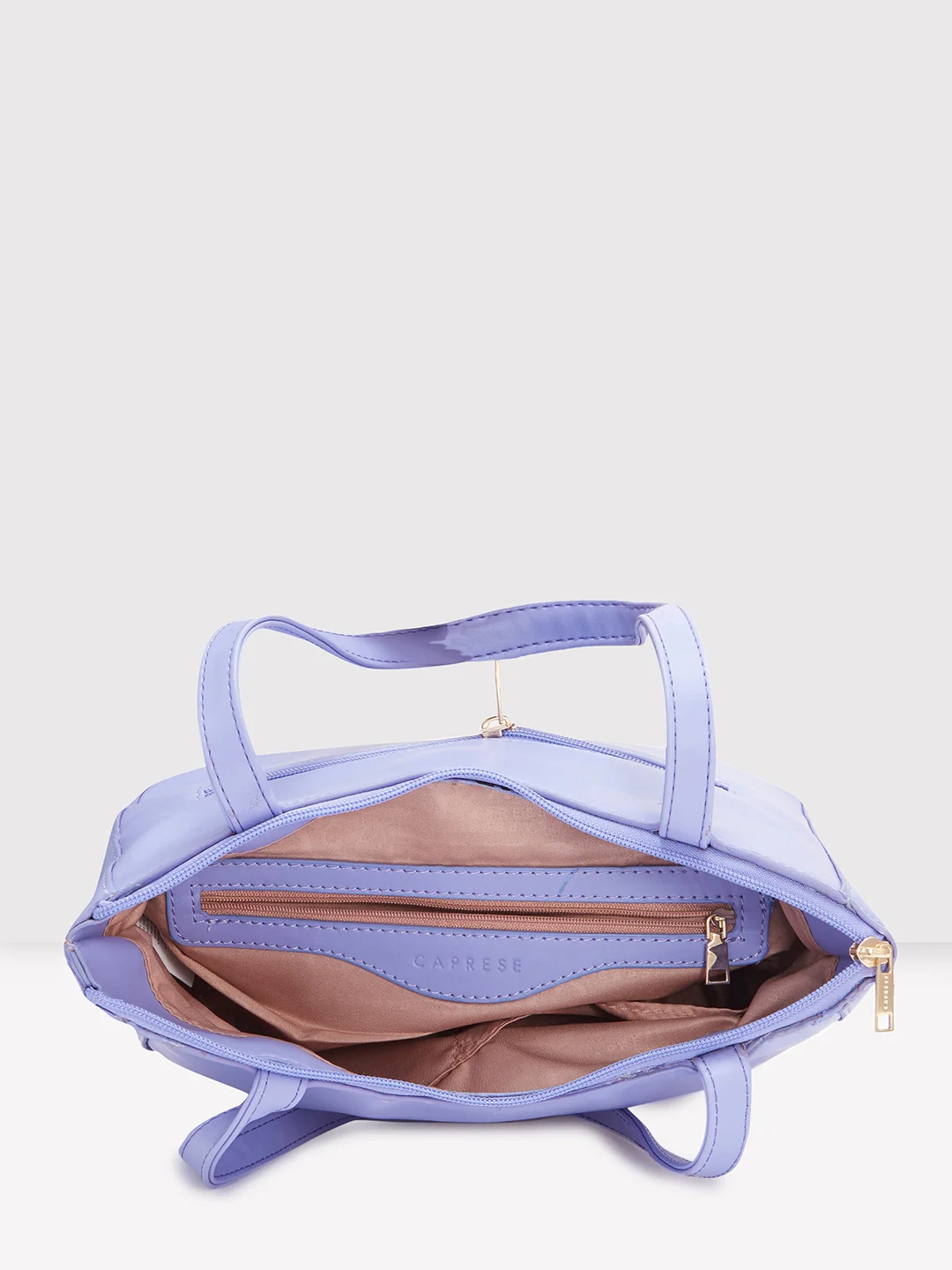 Caprese Pyxis Medium Lavender Satchel Bag - Image 7
