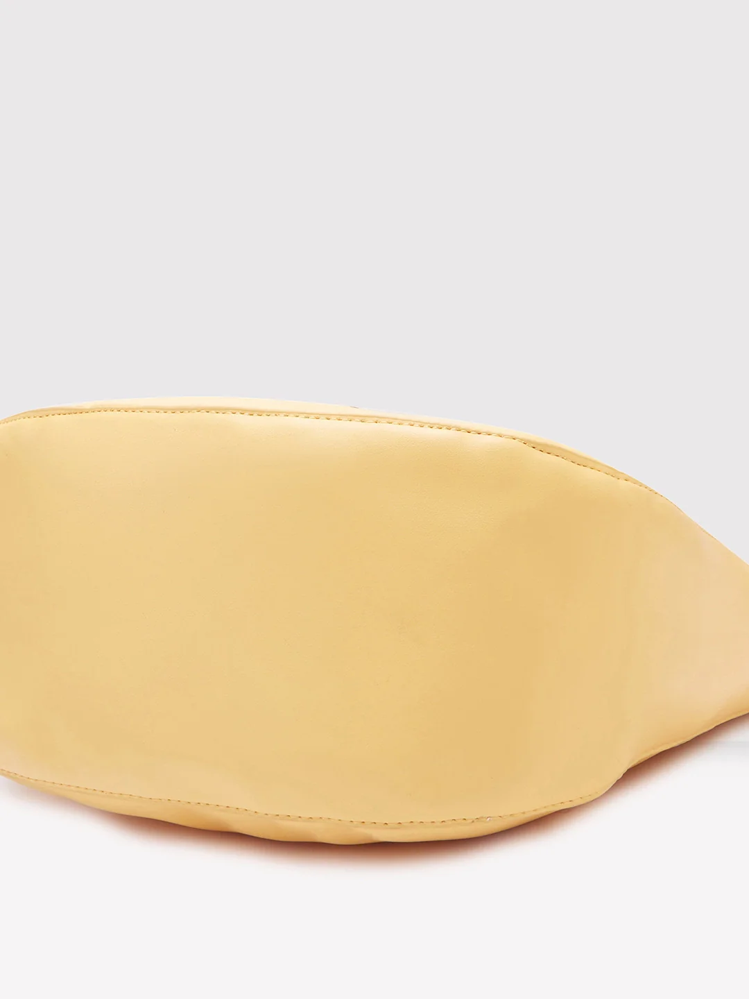 Caprese Pyxis Medium Yellow Satchel Bag - Image 6