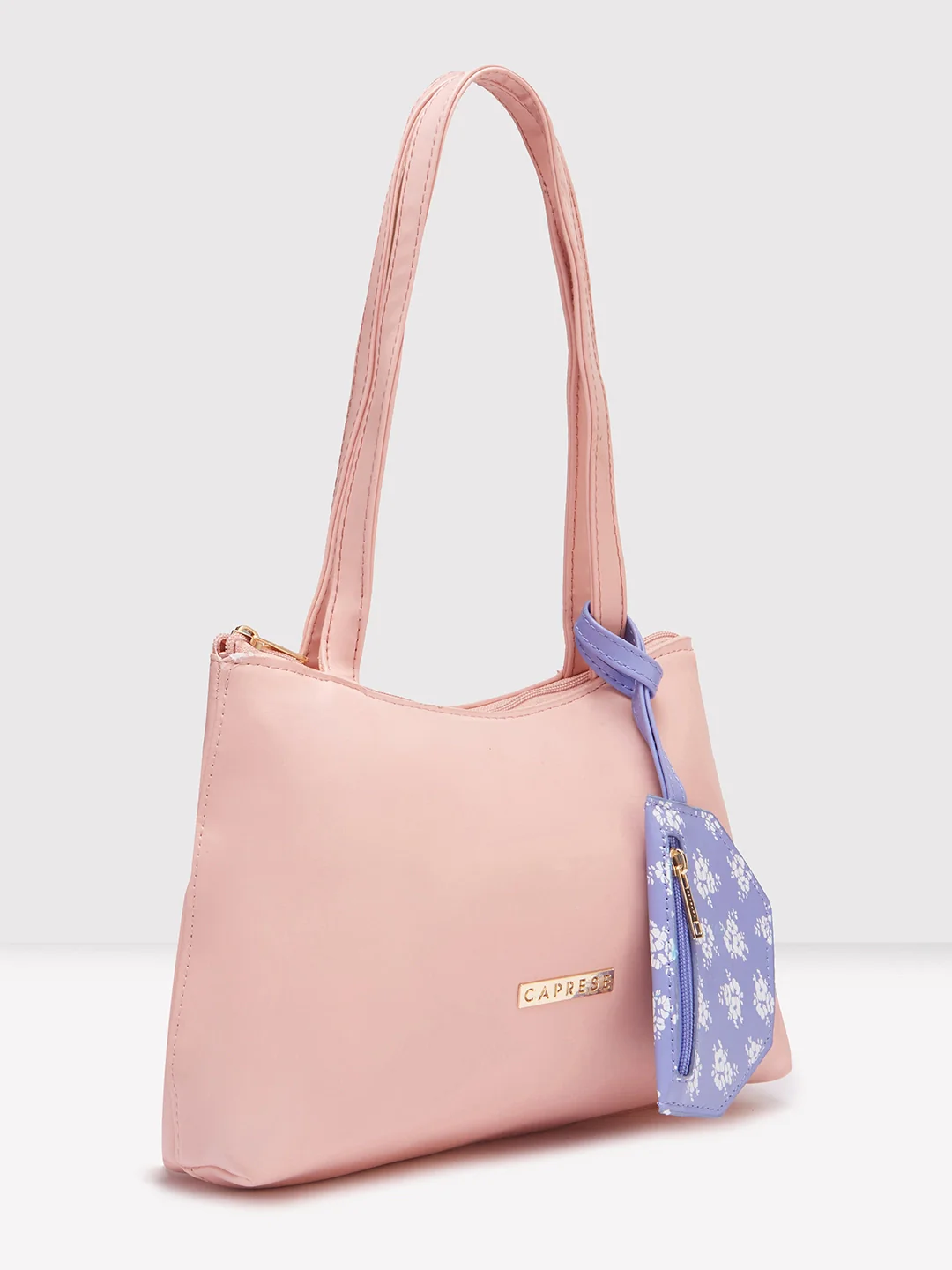 Caprese Pyxis Small Mellow Rose Satchel Bag - Image 4