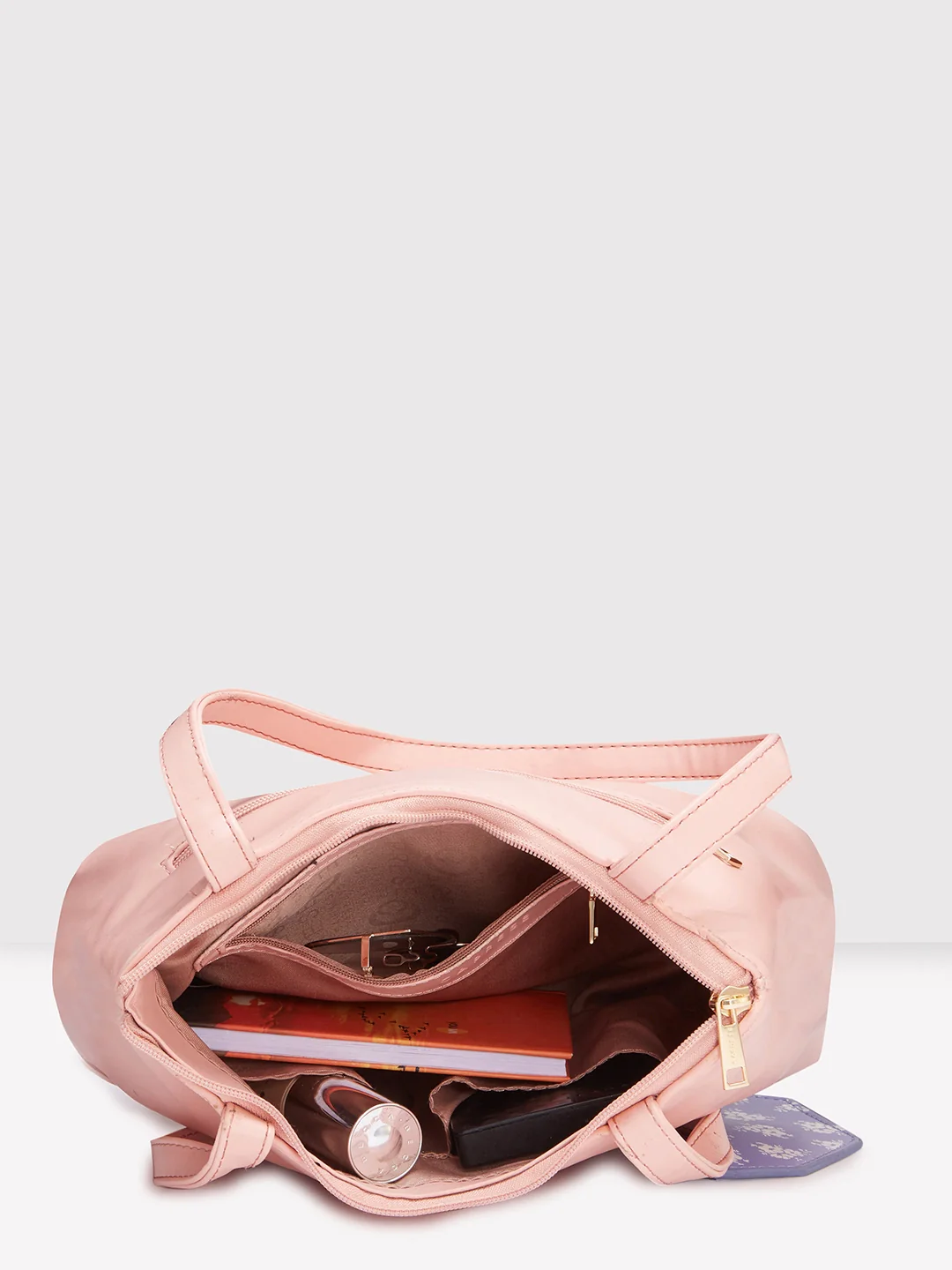 Caprese Pyxis Small Mellow Rose Satchel Bag - Image 6