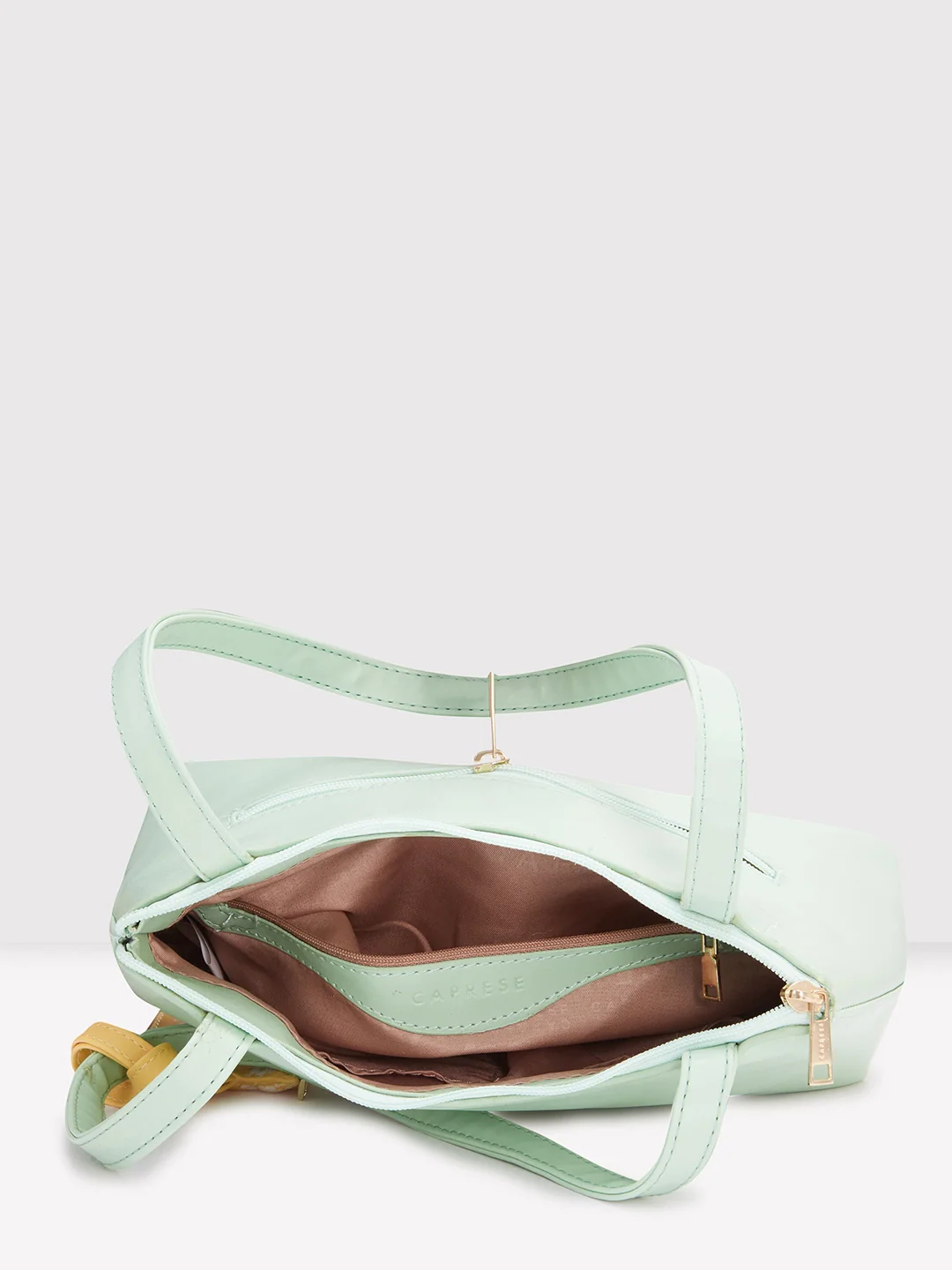 Caprese Pyxis Small Mint Satchel Bag - Image 7