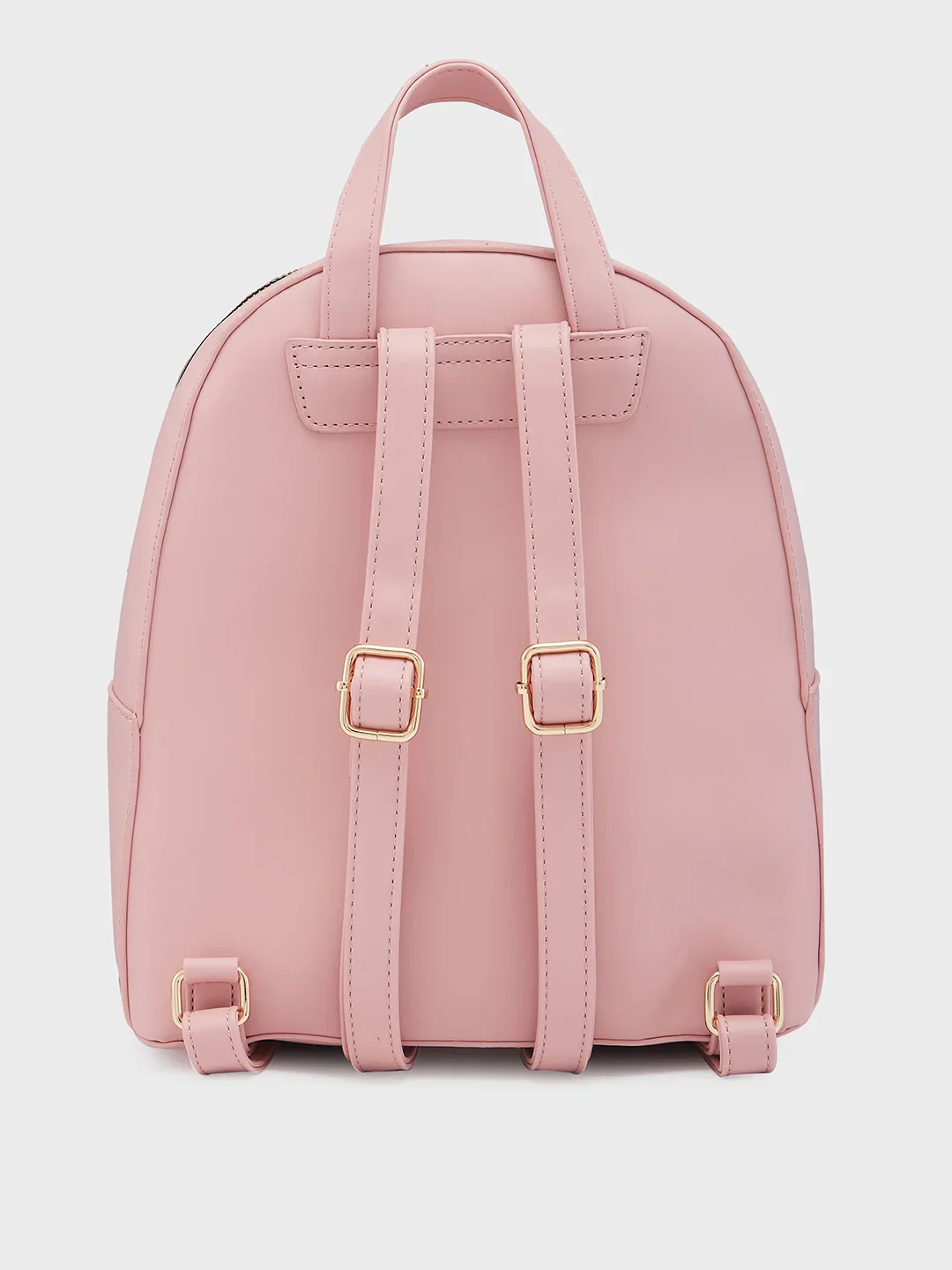 Caprese Rabina Medium Pink Backpack - Image 5