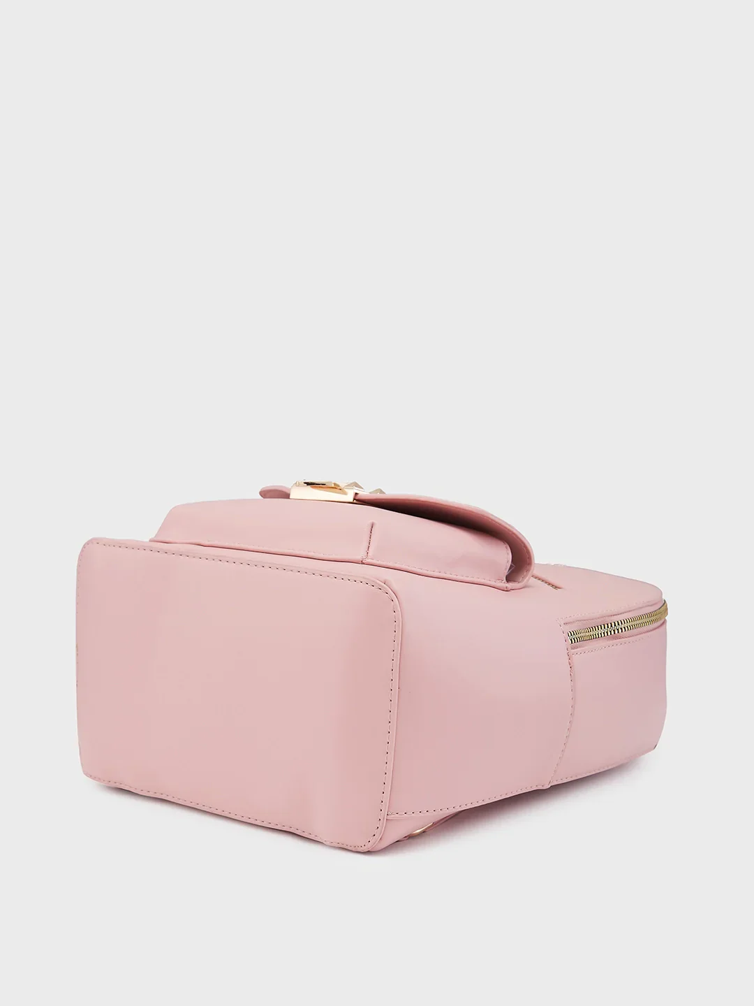 Caprese Rabina Medium Pink Backpack - Image 7