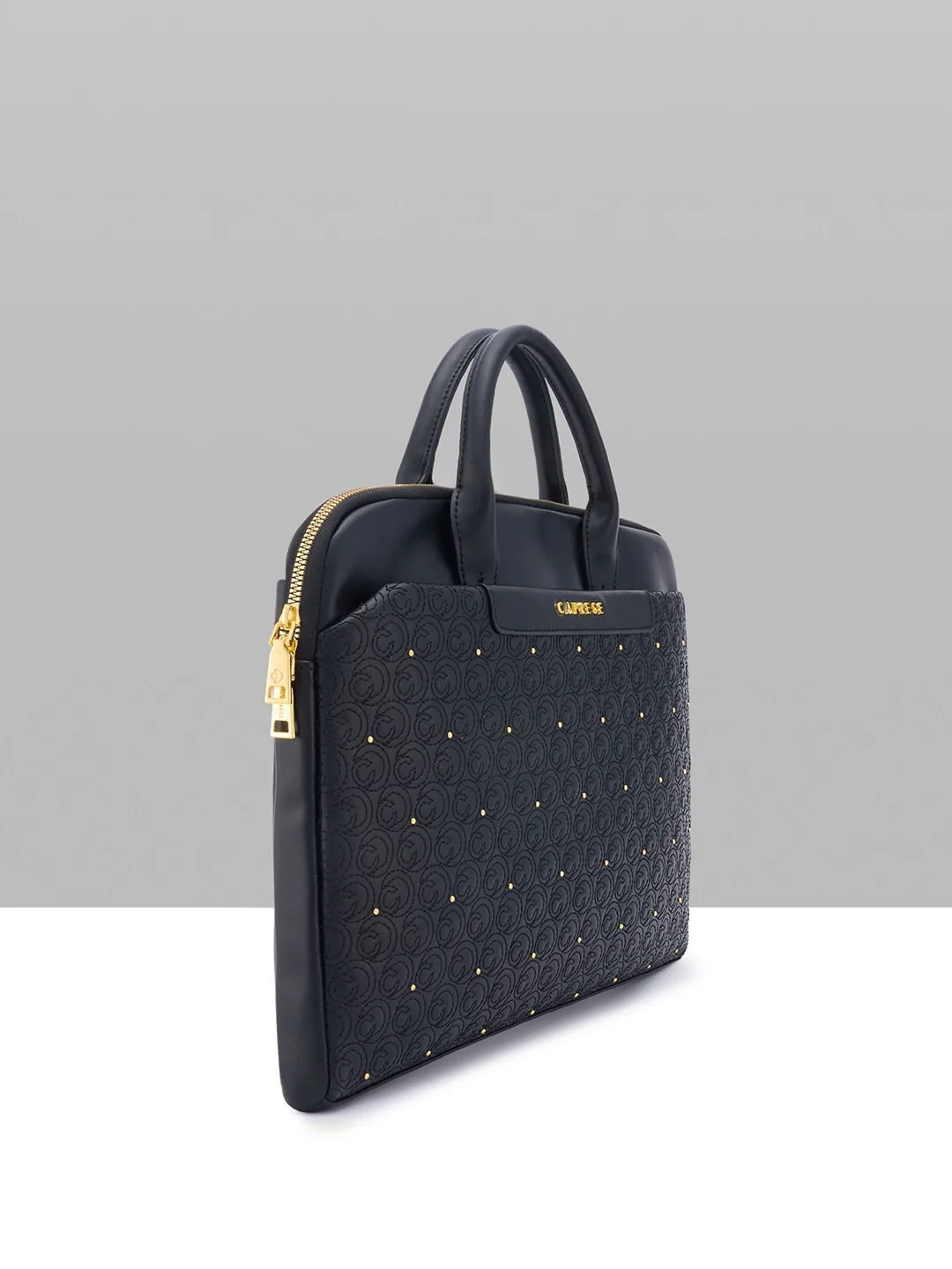 Caprese Rain Large Black Laptop Bag Bag - Image 12