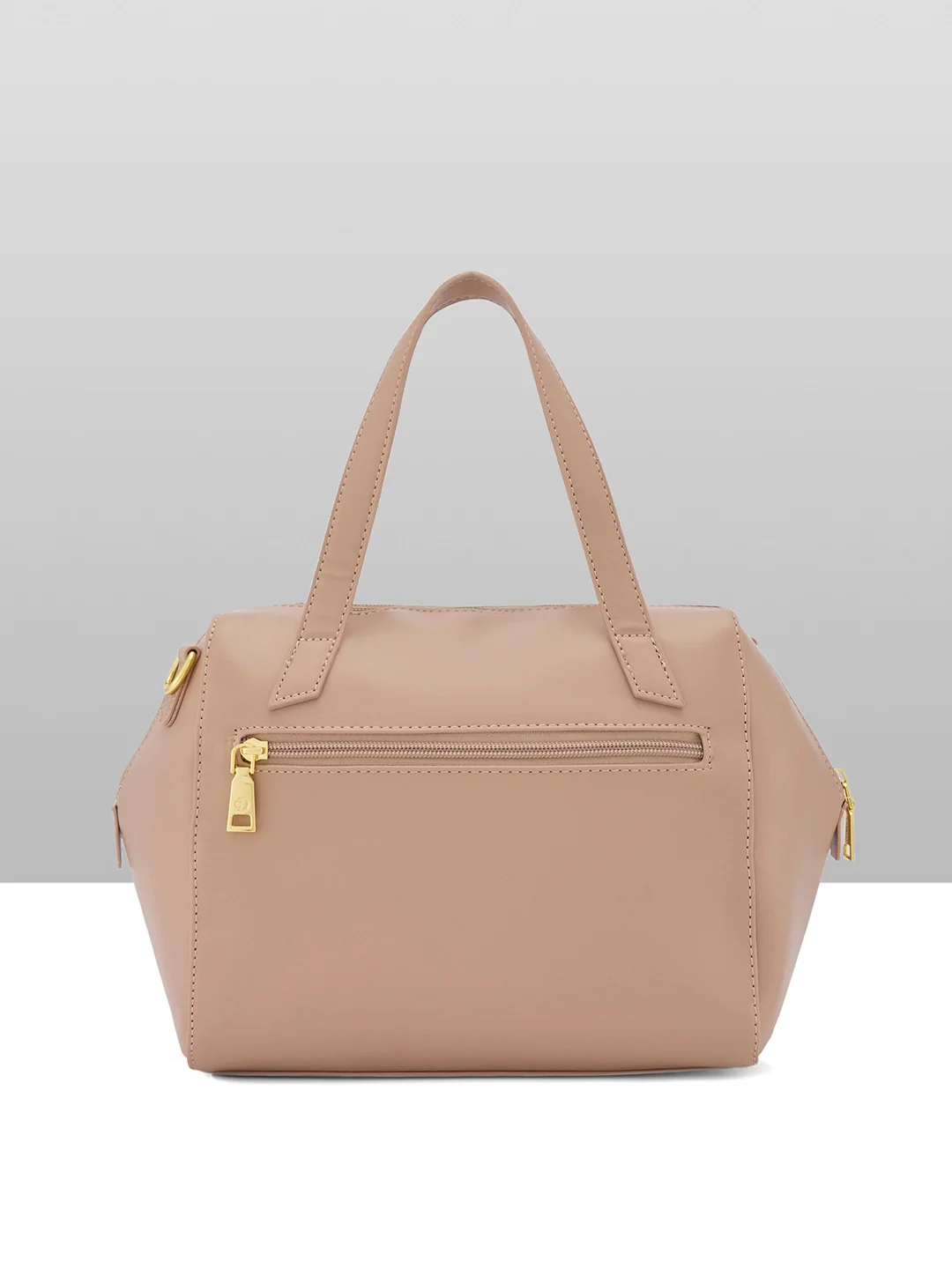 Caprese Rain Medium Mocha Mousse Satchel Bag - Image 11