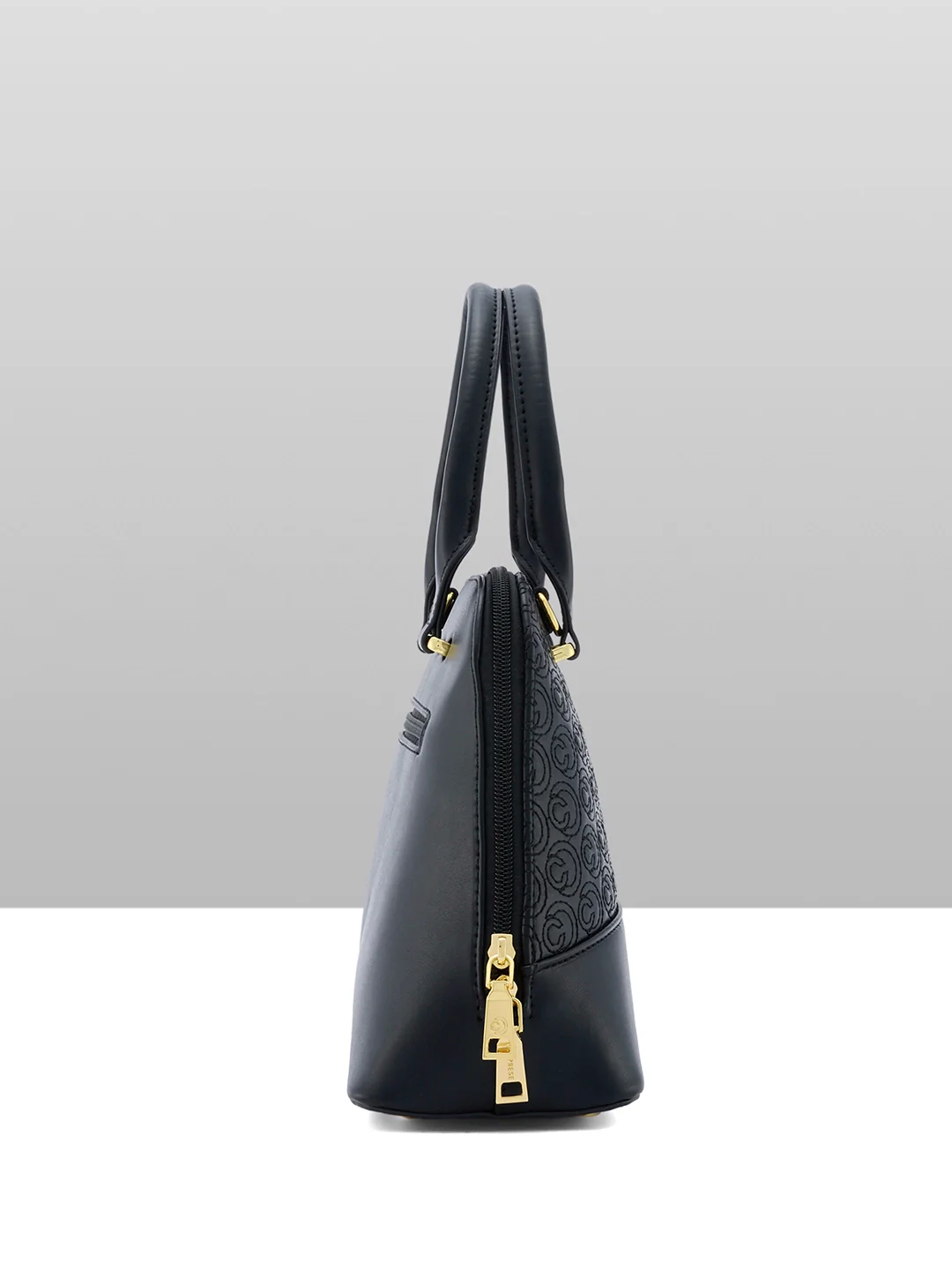 Caprese Rain Small Black Satchel Bag - Image 13