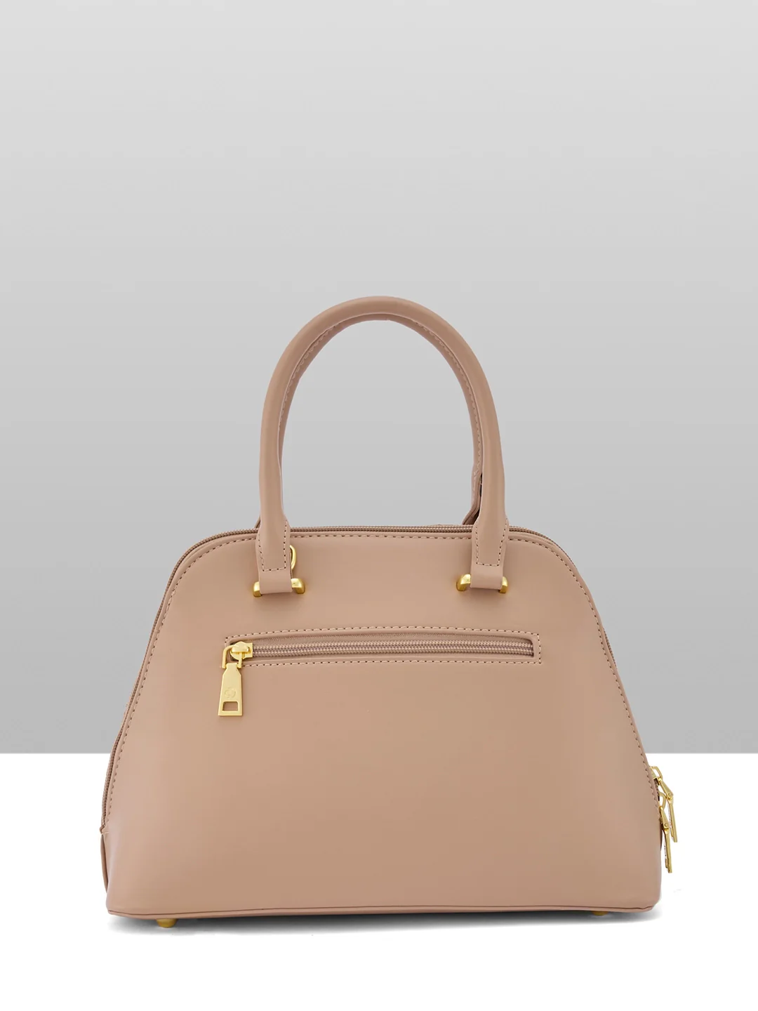 Caprese Rain Small Mocha Mousse Satchel Bag - Image 11