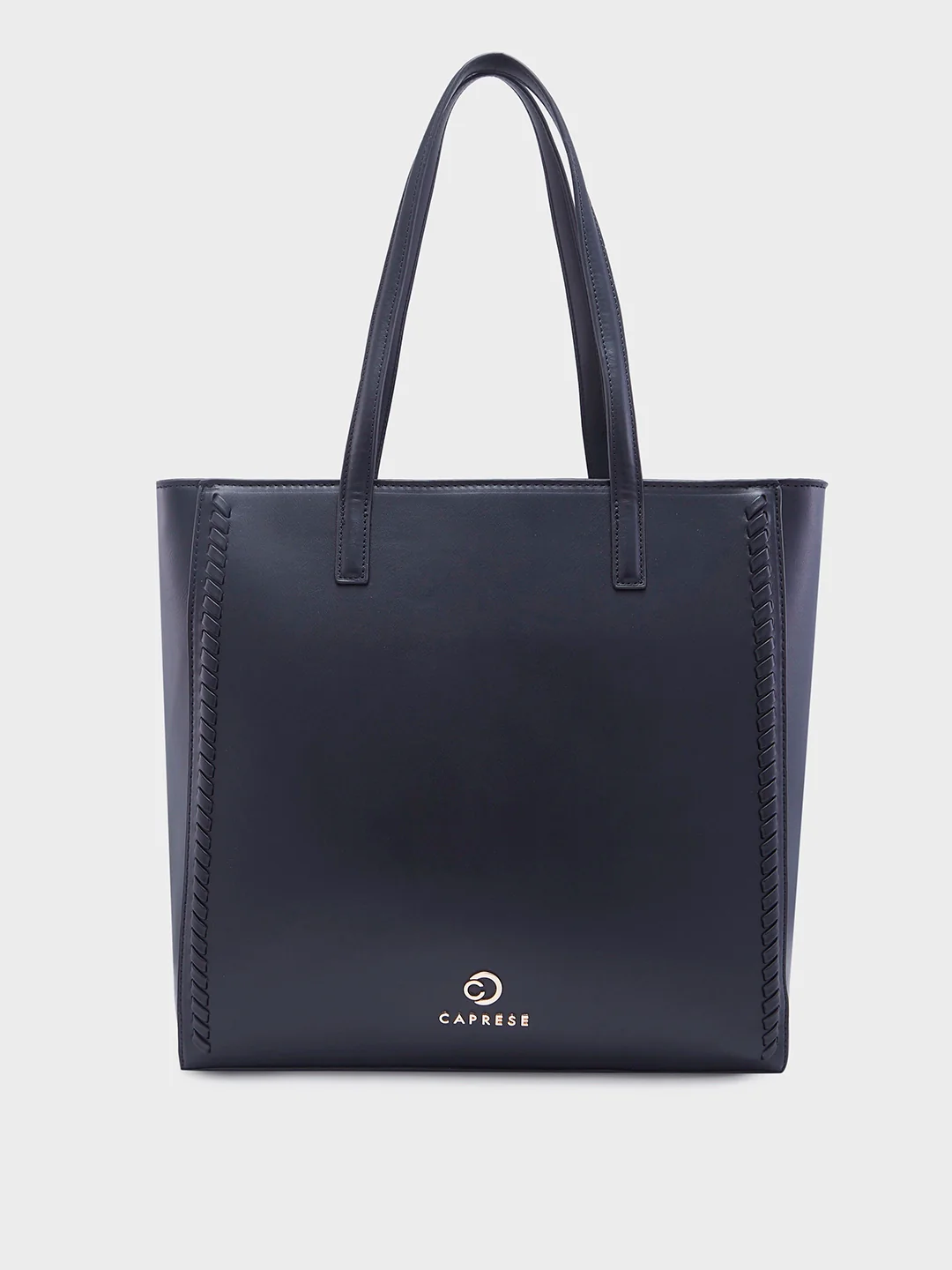 Caprese Ramani Medium Black Tote Bag