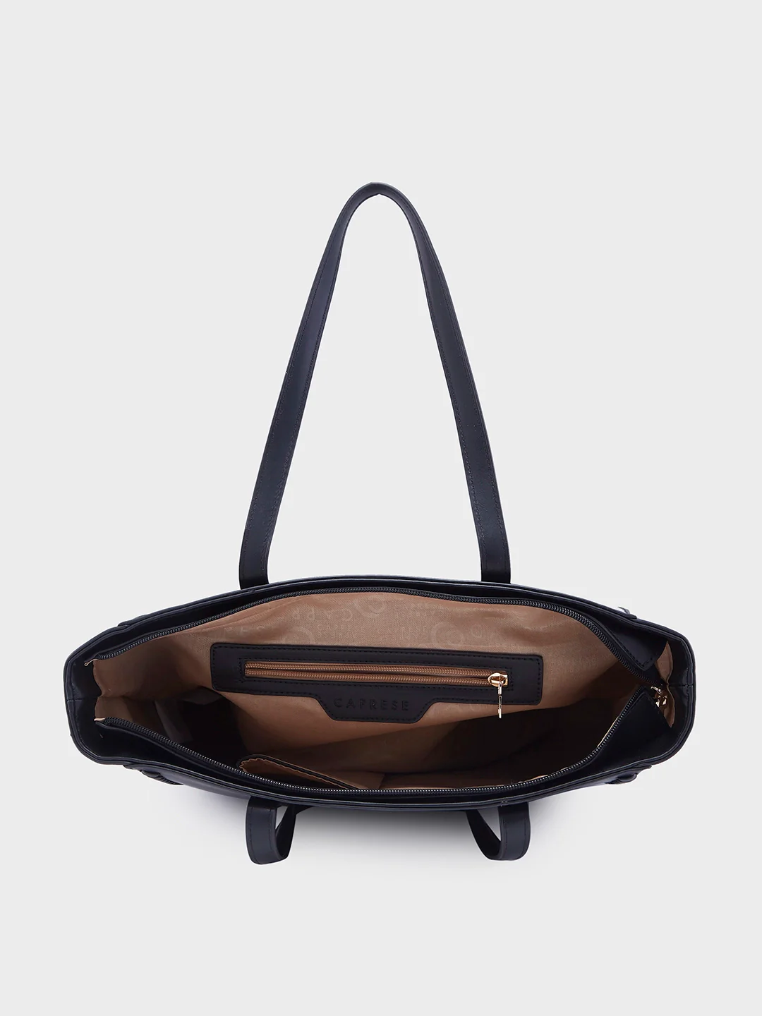 Caprese Ramani Medium Black Tote Bag - Image 9