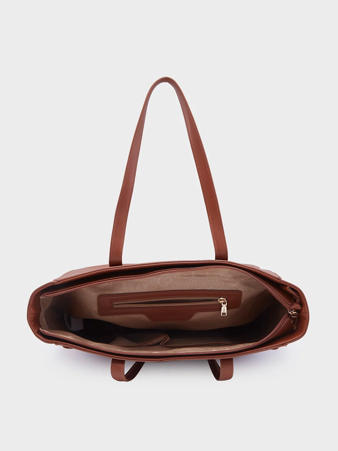 Caprese Ramani Medium Brown Tote Bag - Image 9